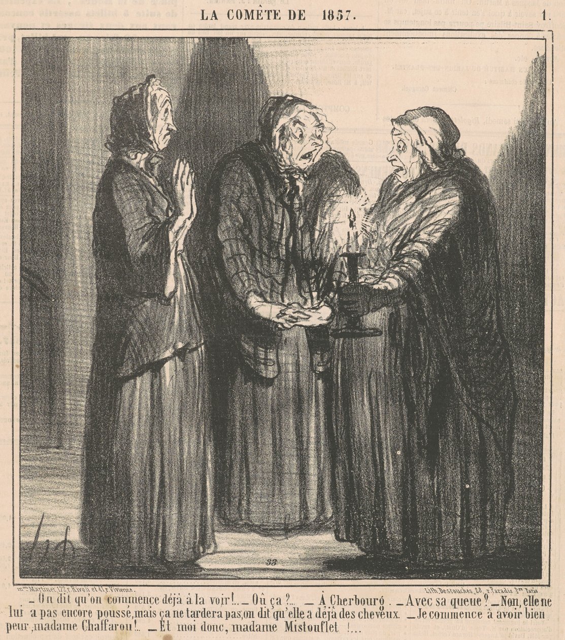 He sanovat, että alamme jo nähdä hänet... tekijältä Honoré Daumier