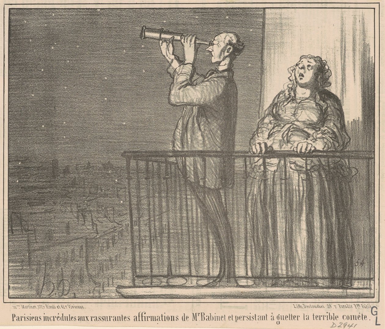 Uskomattomat pariisilaiset... tekijältä Honoré Daumier