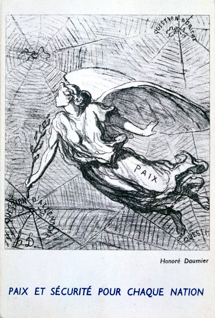 Rauha ja turvallisuus jokaiselle kansakunnalle tekijältä Honoré Daumier