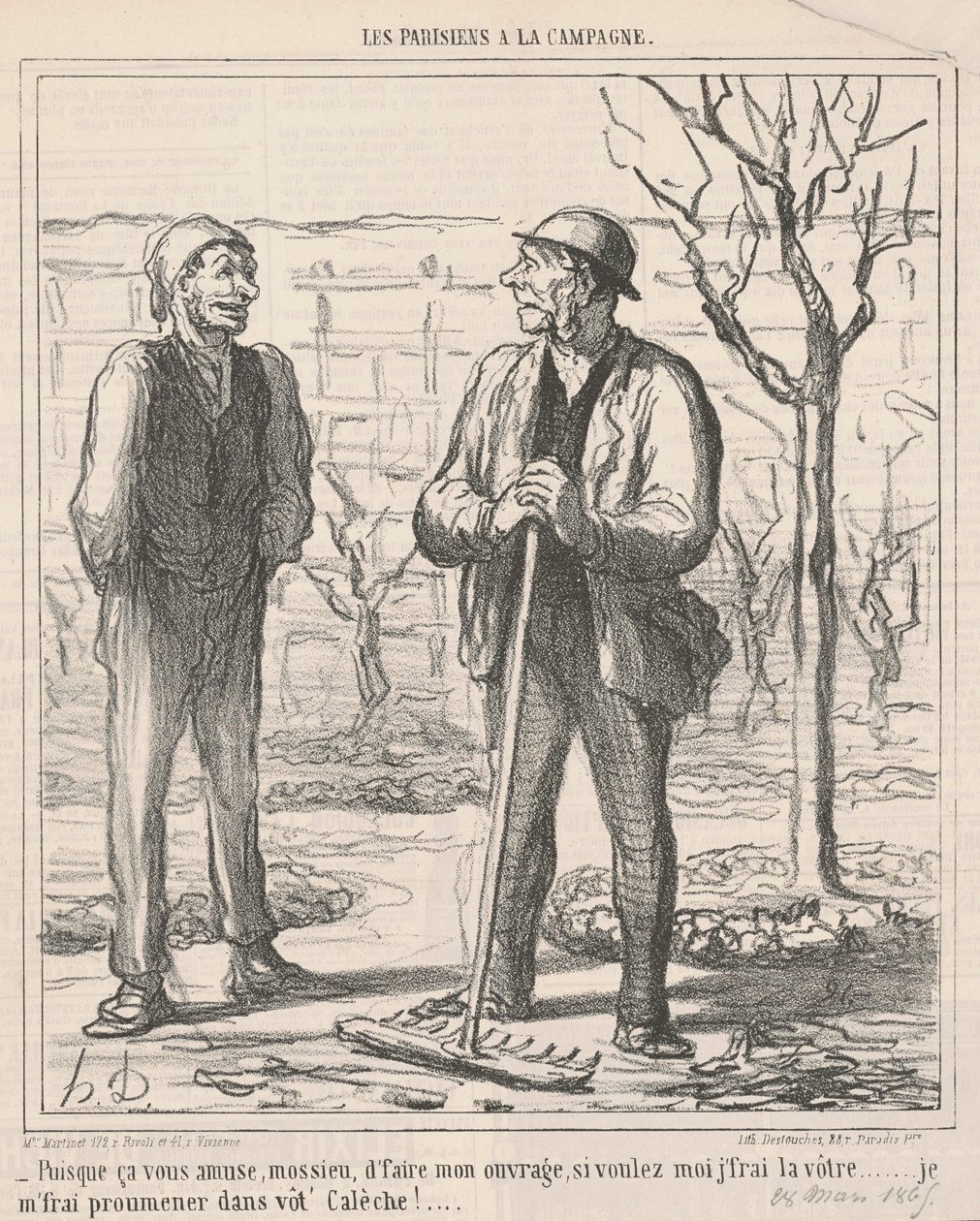 Arvaa, että se viihdyttää sinua... tekijältä Honoré Daumier