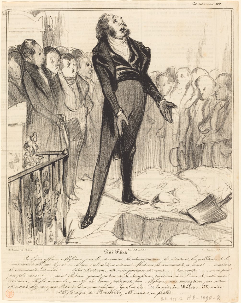 Lapsellinen hurskaus tekijältä Honoré Daumier