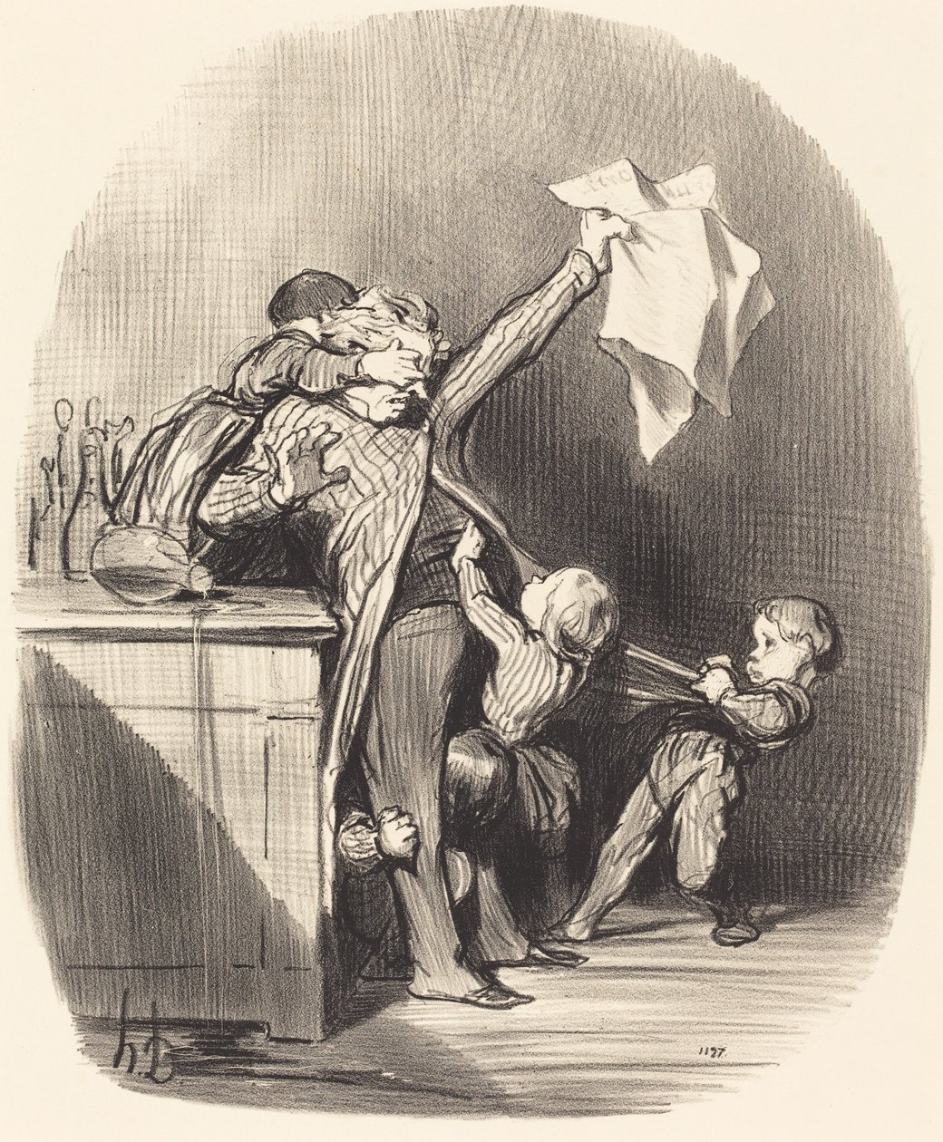 Isyyden ilot tekijältä Honoré Daumier