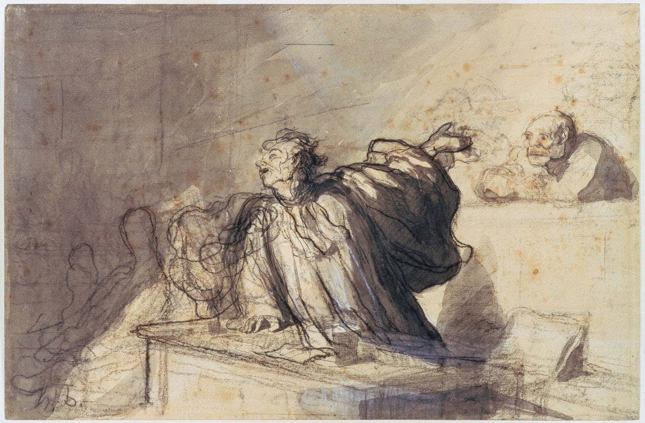 Oikeudelliset perusteet ja pääasialliset perustelut tekijältä Honoré Daumier