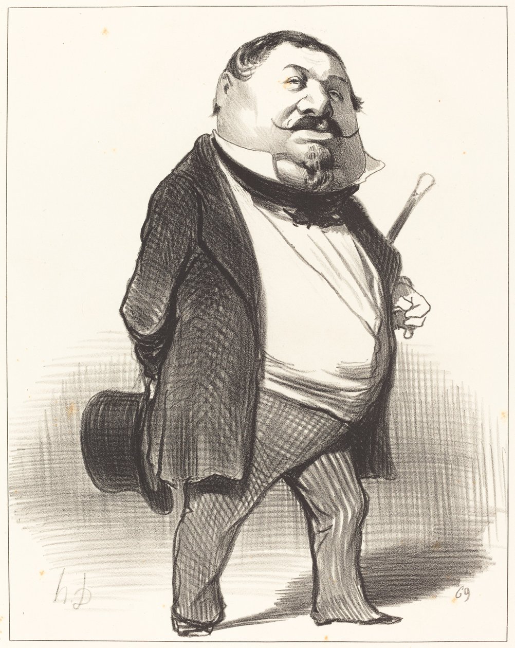 Prinssi Lucien Murat tekijältä Honoré Daumier