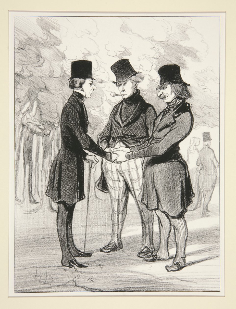 Mikä onnellinen tapaaminen tekijältä Honoré Daumier