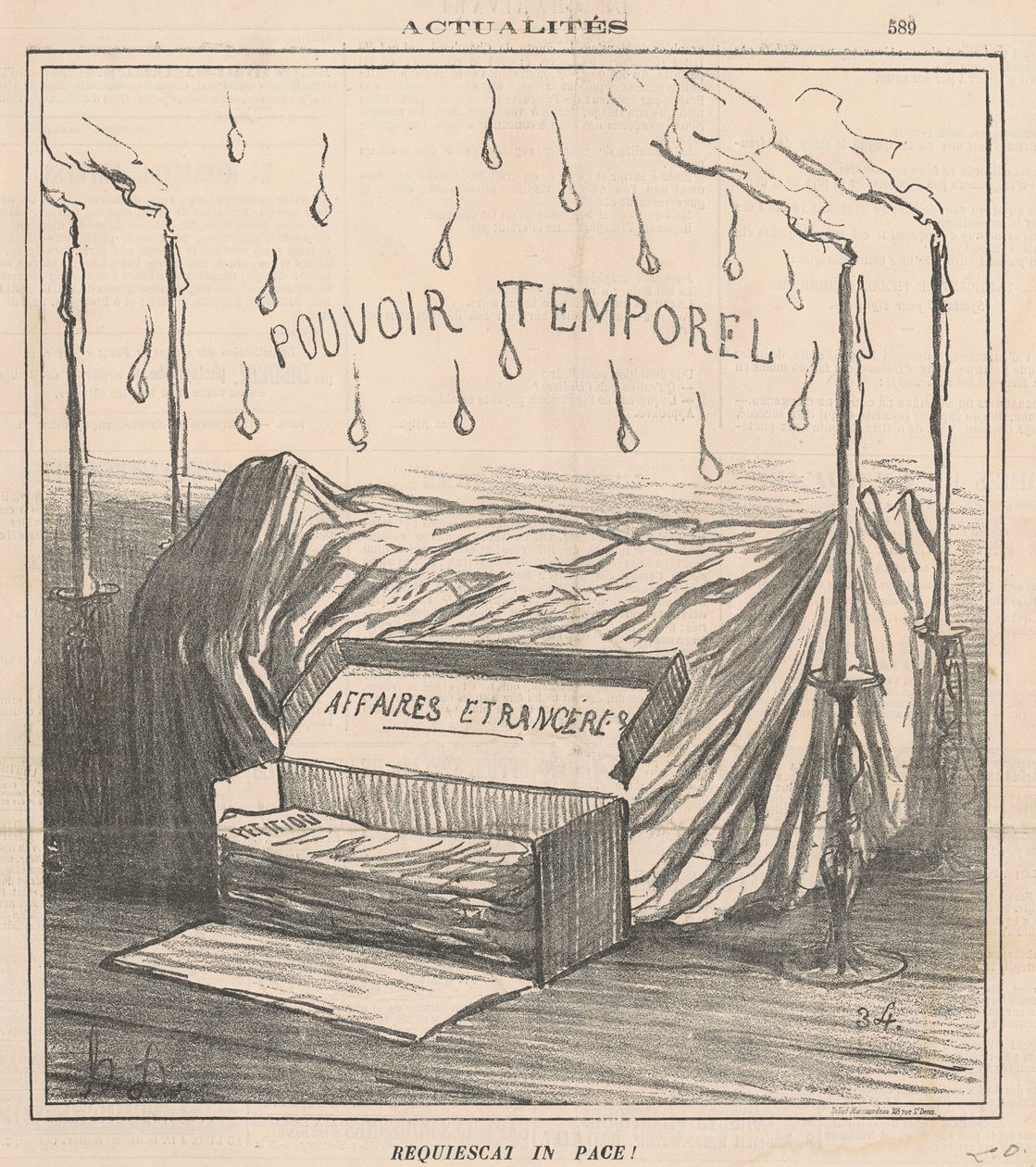 Lepää rauhassa! tekijältä Honoré Daumier