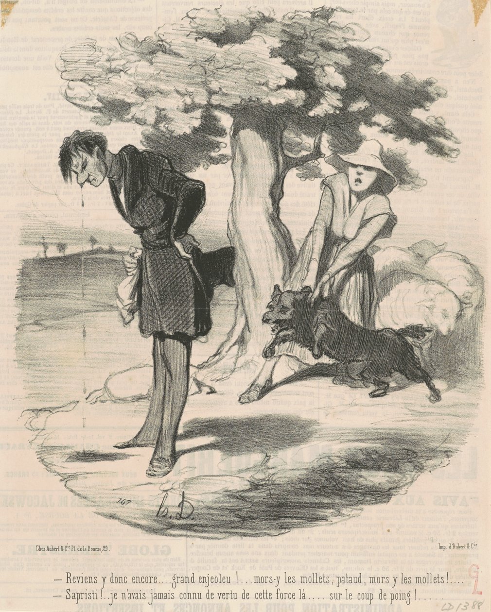 Joten palaa asiaan uudelleen... hieno enjeoleu! ... tekijältä Honoré Daumier