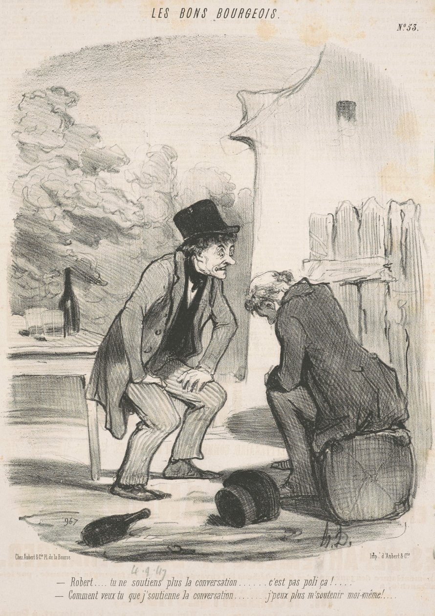 Robert... et jatka keskustelua enää... tekijältä Honoré Daumier