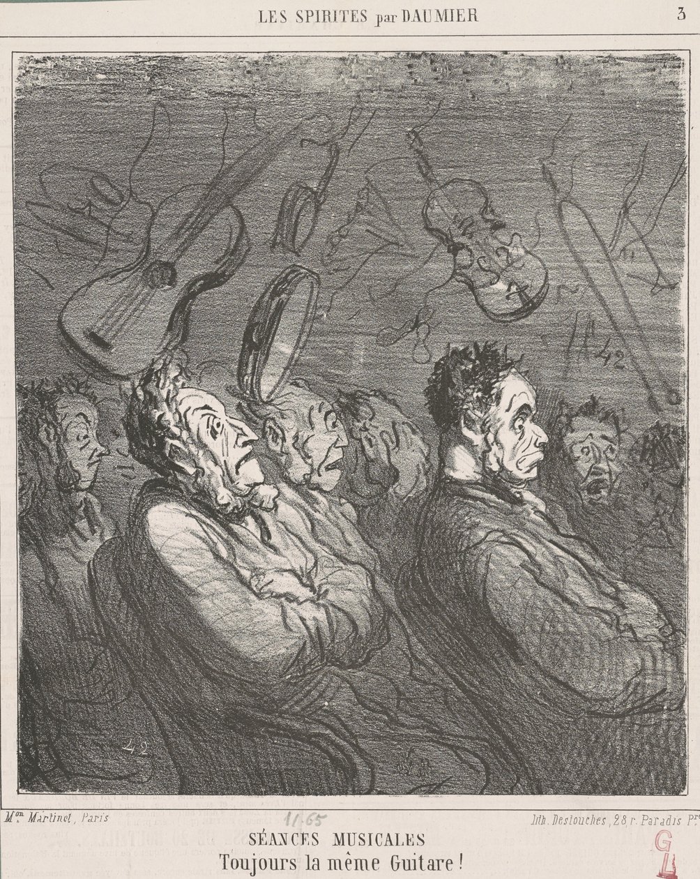 Musiikilliset istunnot tekijältä Honoré Daumier
