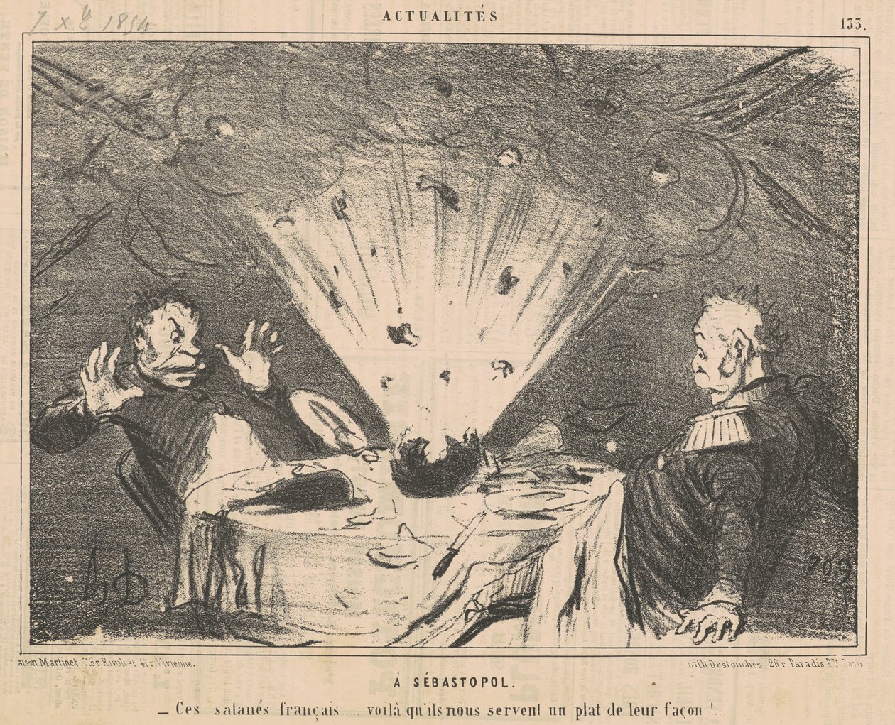 Sevastopol tekijältä Honoré Daumier