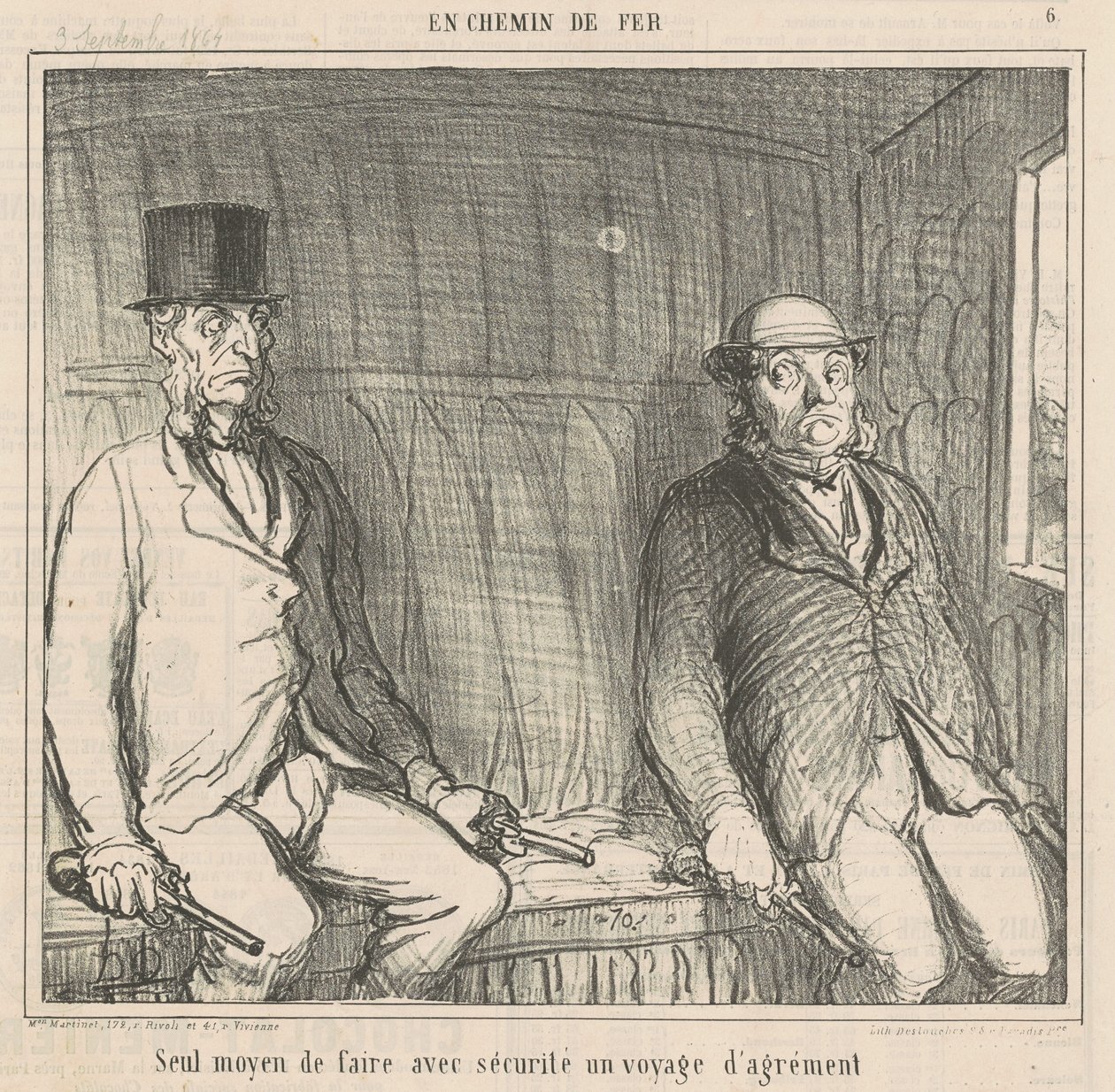 Ainoa tapa tehdä se turvallisesti tekijältä Honoré Daumier