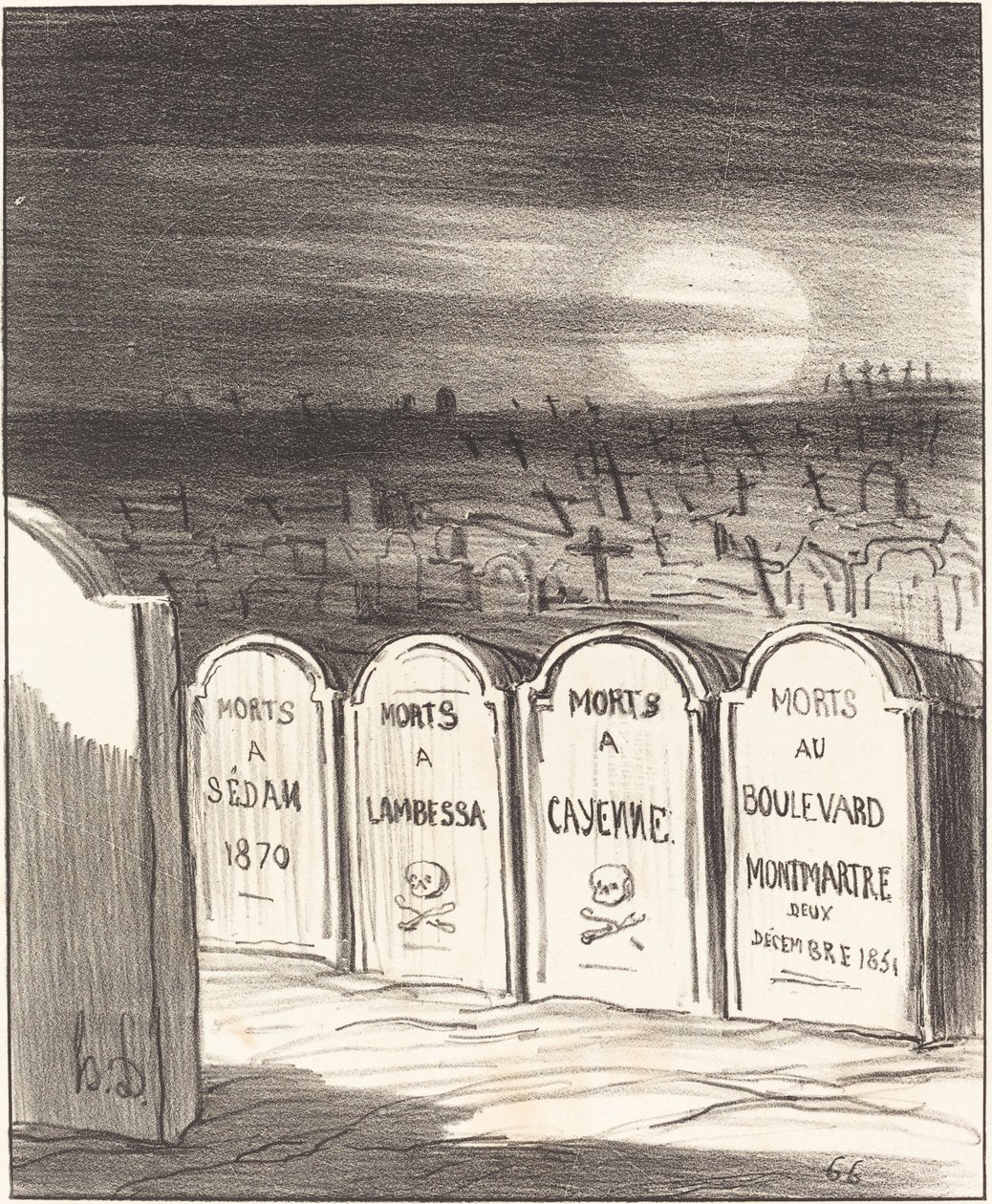 Napoleonin neliö tekijältä Honoré Daumier