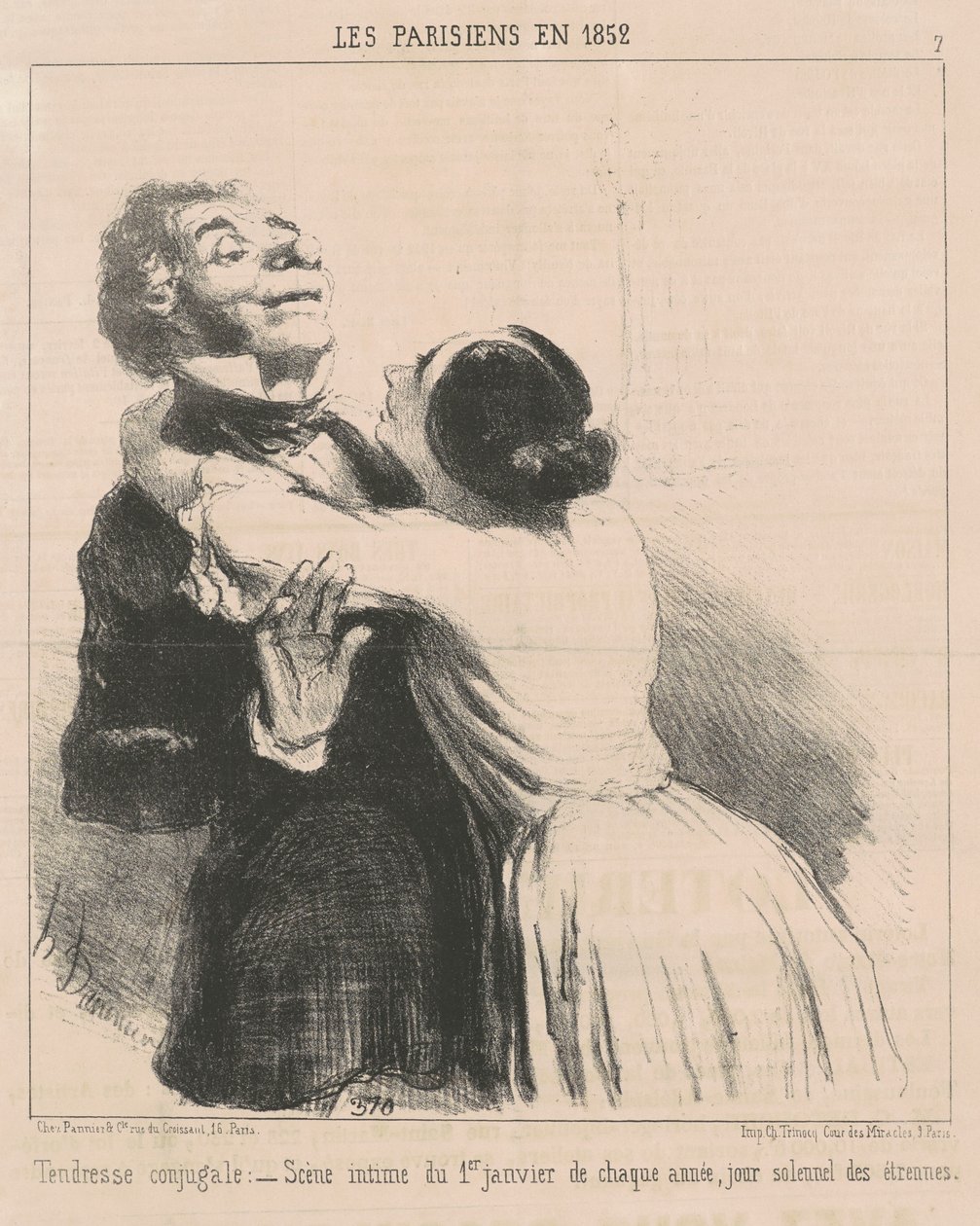 Avioliiton arkuus tekijältä Honoré Daumier