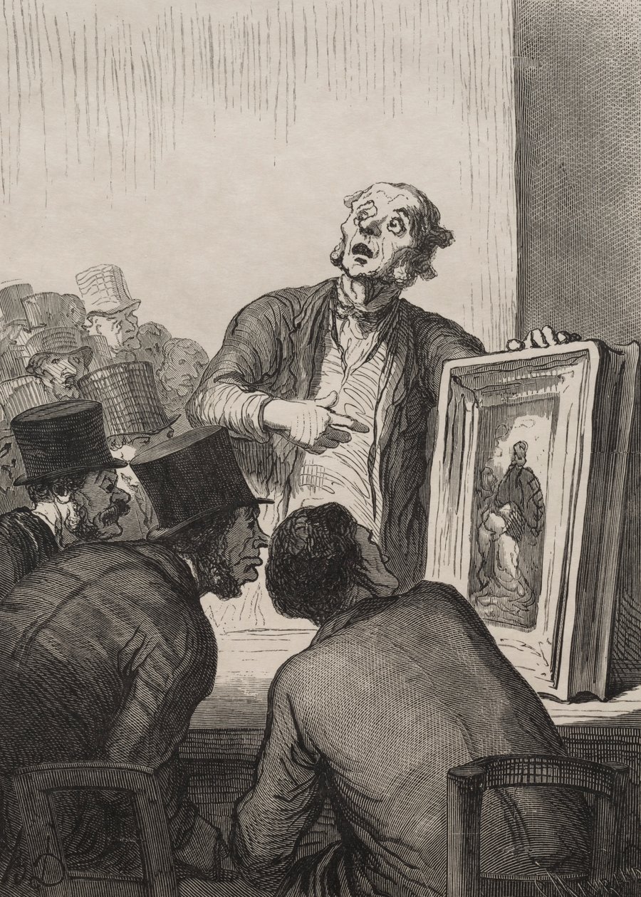 Huutokauppahuone: Asiantuntija. tekijältä Honoré Daumier