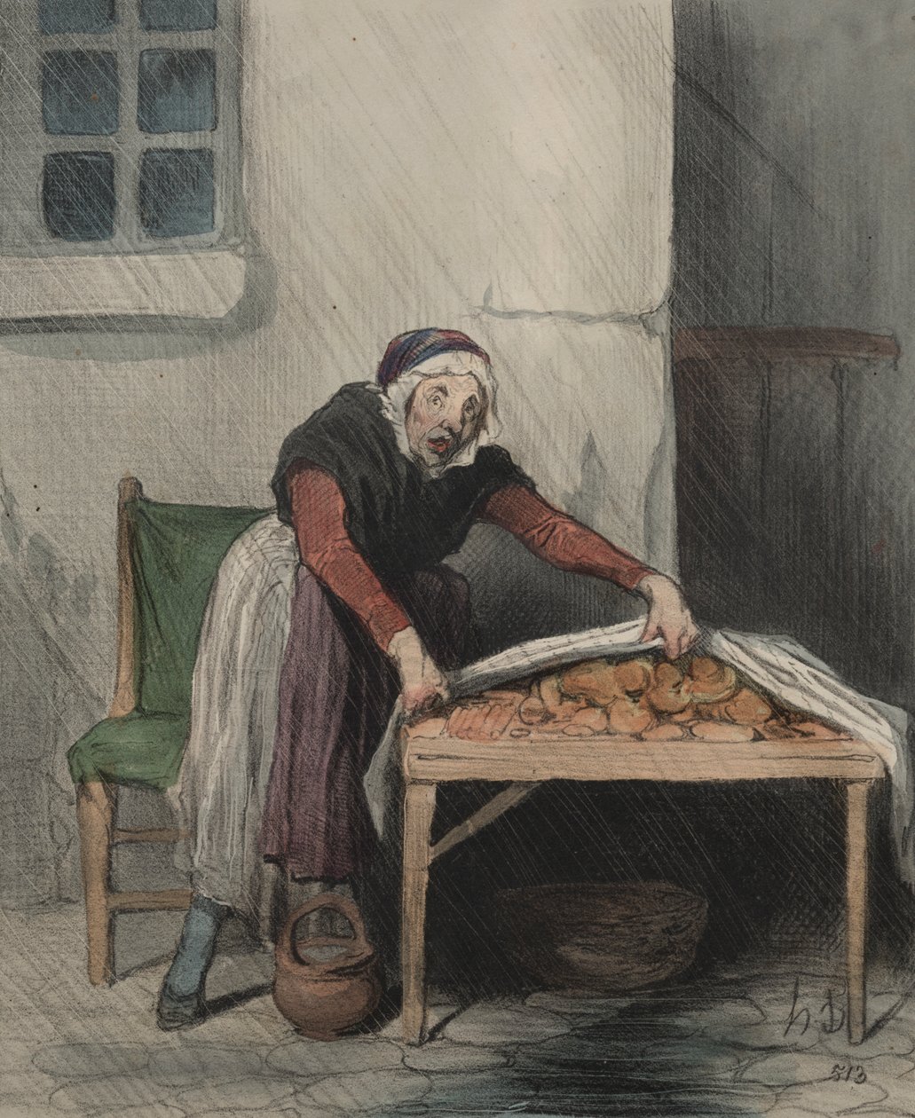 Tulkintojen luku, levy 8: Jokainen palovamma pelkää kylmää vettä tekijältä Honoré Daumier