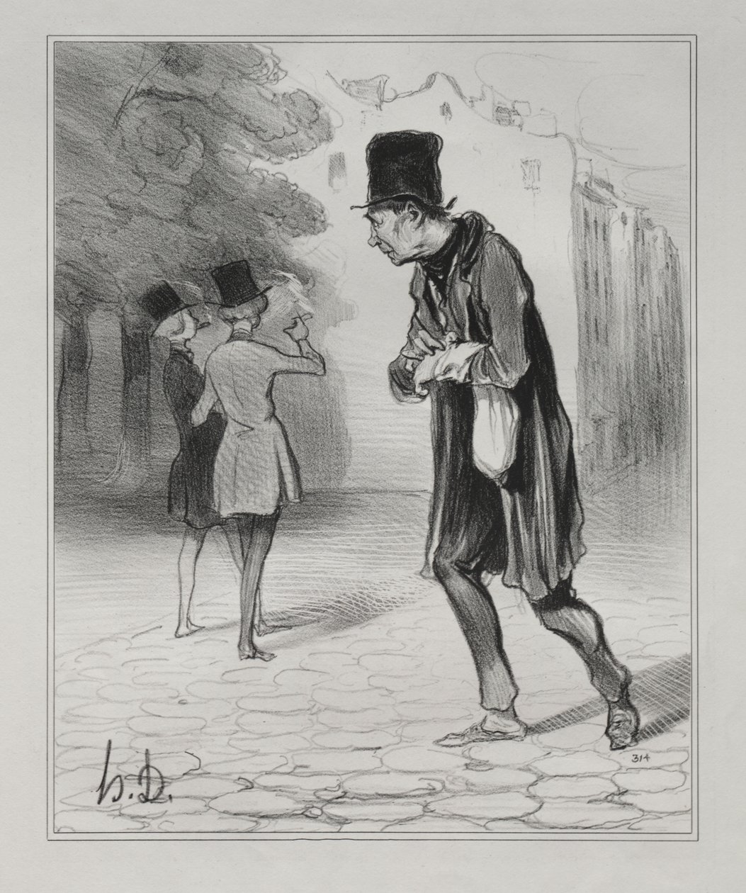 Sikarituntien keräilijä tekijältä Honoré Daumier