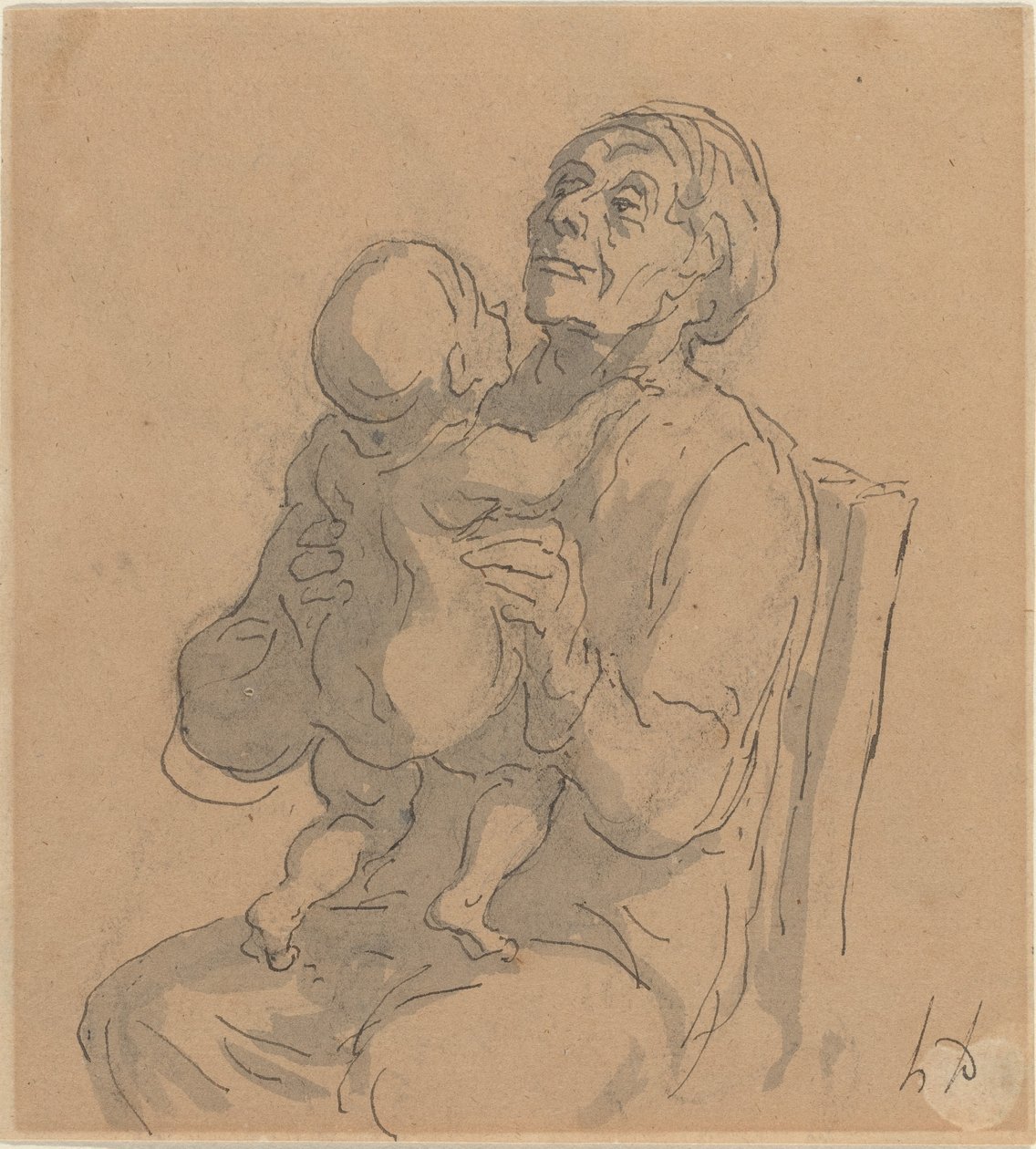 Isoäiti tekijältä Honoré Daumier