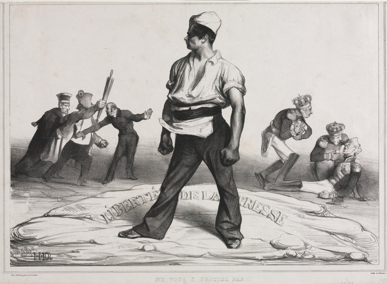 The Monthly Association (levy 20): Älä sekaannu siihen! tekijältä Honoré Daumier