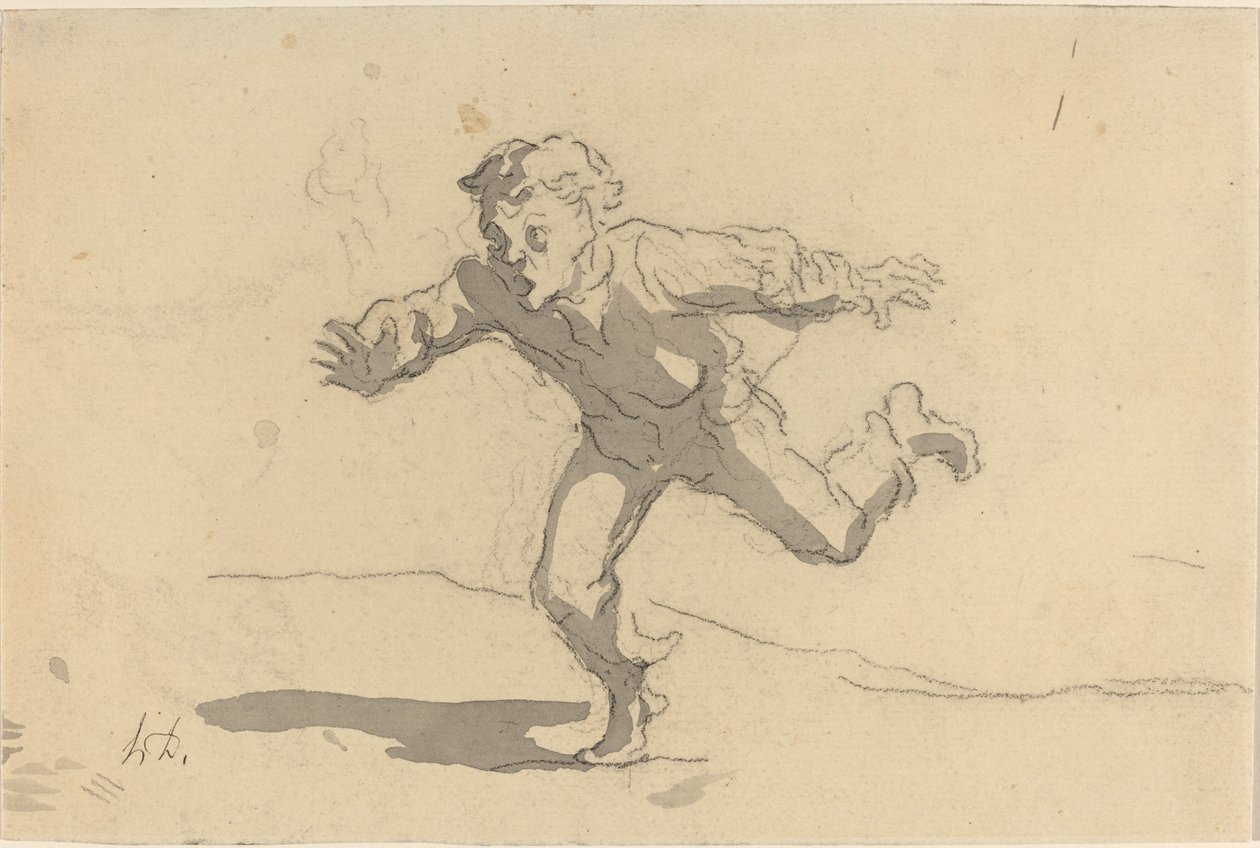 Nuori Kuriiri tekijältä Honoré Daumier