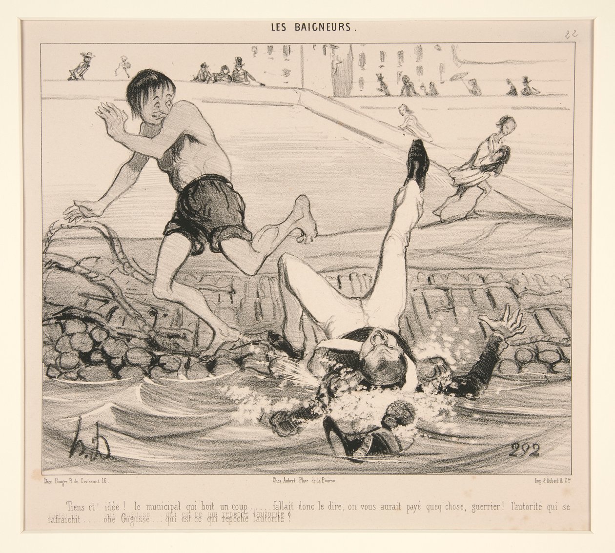 Tässä se on tekijältä Honoré Daumier