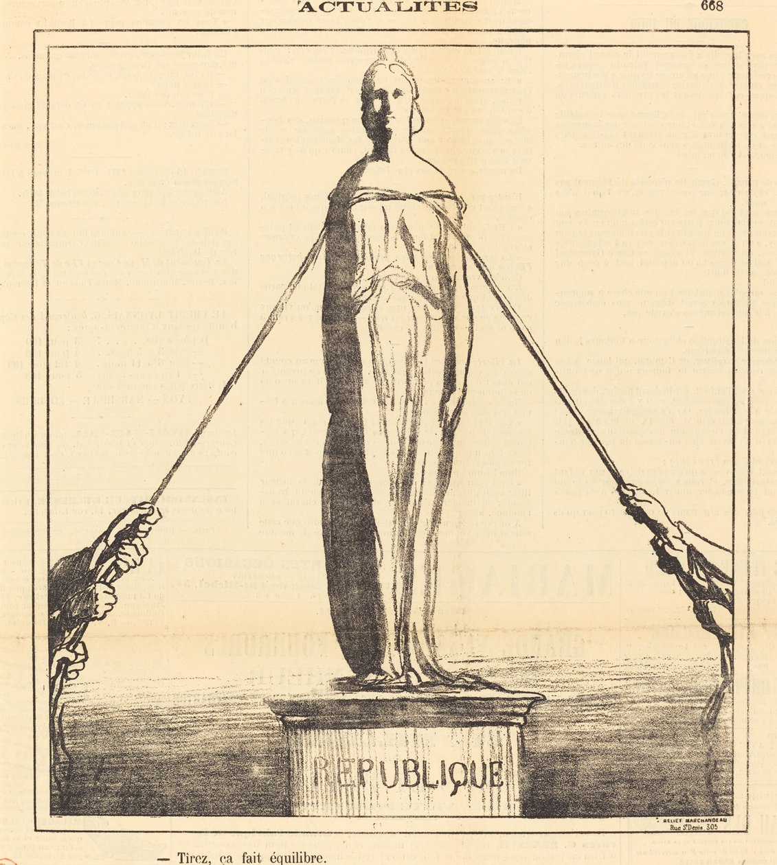 Ammu, se tasapainottaa tekijältä Honoré Daumier