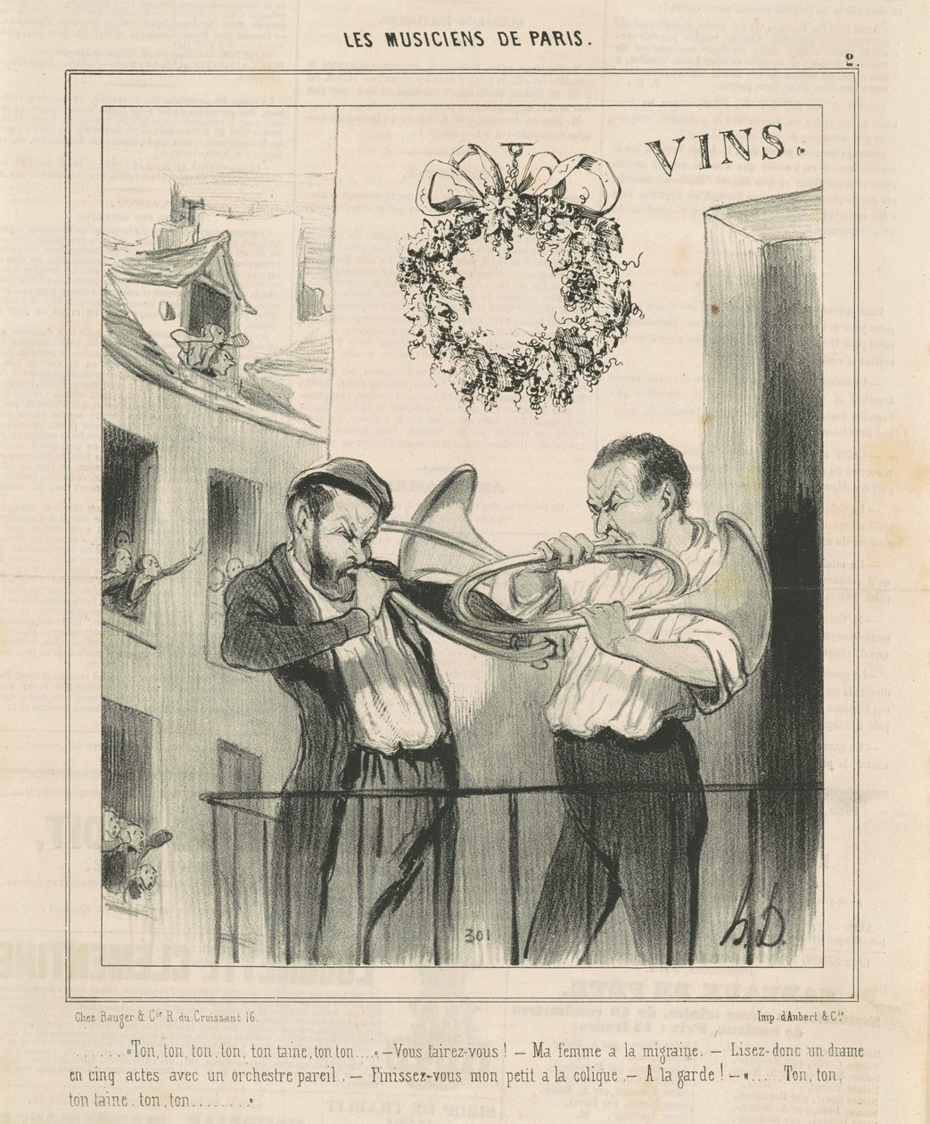 Sinun, sinun... sinun tainasi... tekijältä Honoré Daumier