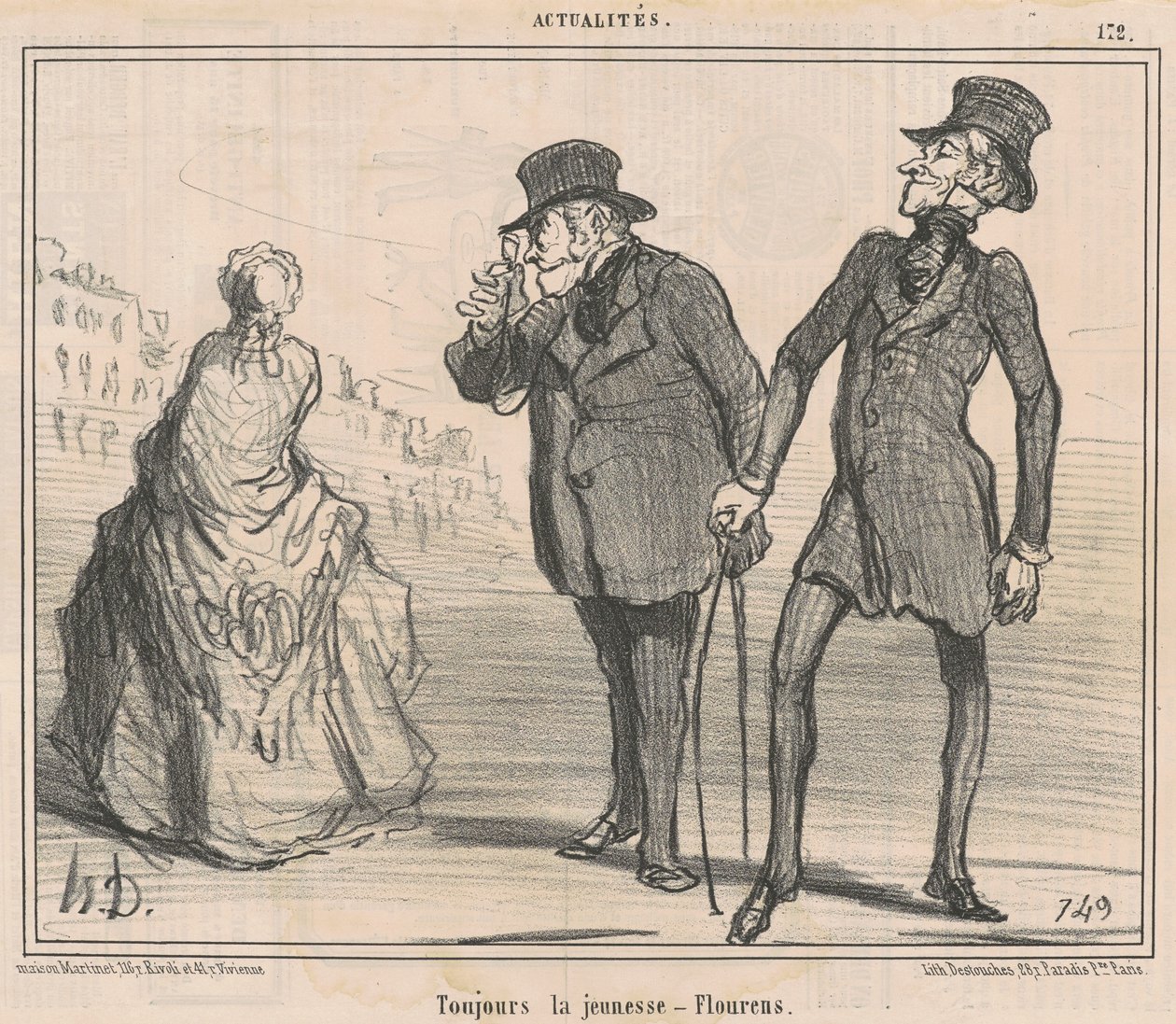 Aina heunesse-fluorens tekijältä Honoré Daumier