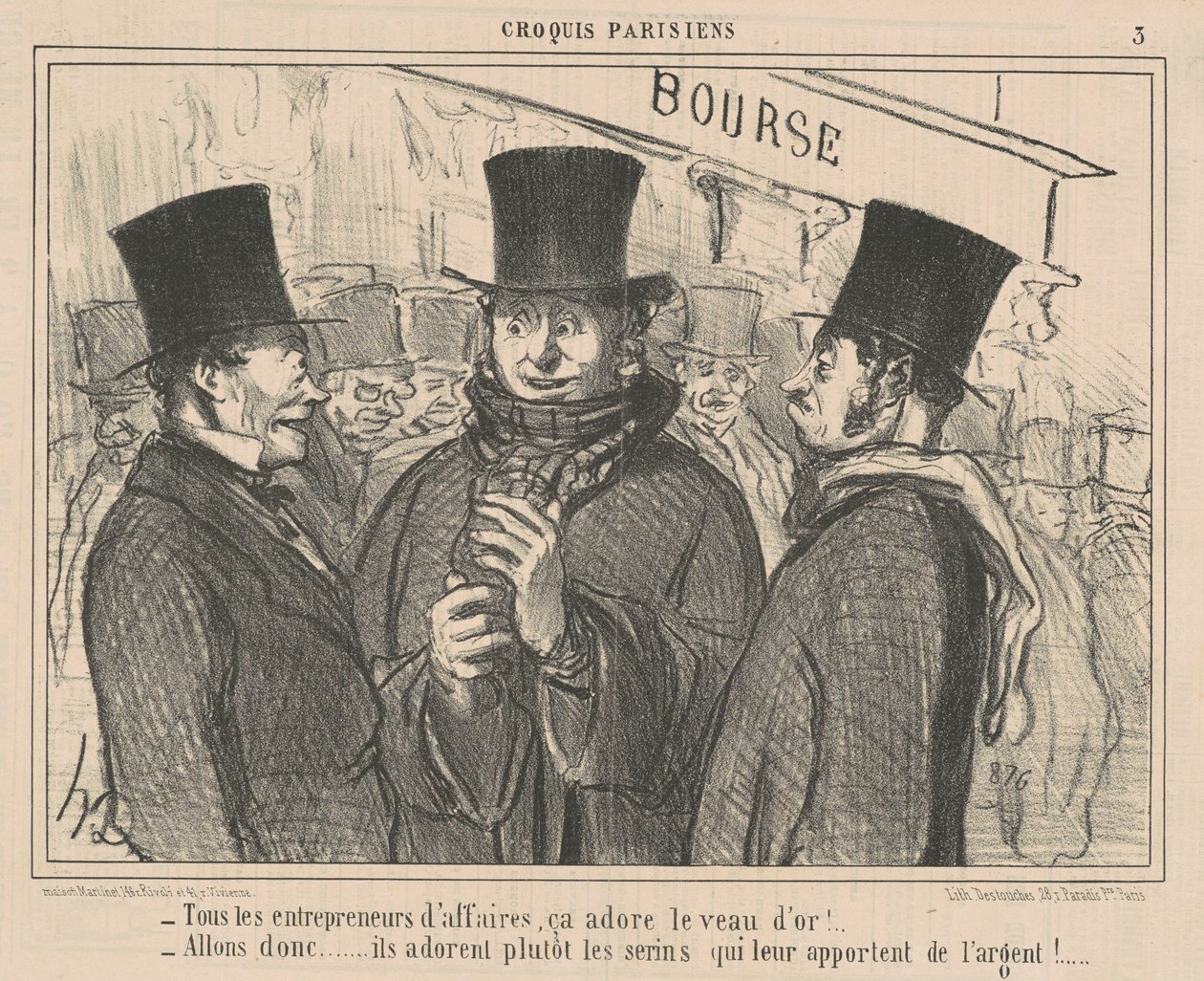 Kaikki yrittäjät rakastavat sitä... tekijältä Honoré Daumier
