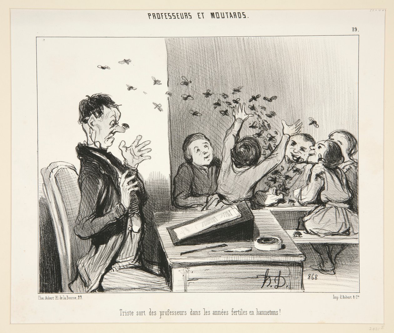Opettajien surullinen kohtalo? - #19 pf Professorit ja sinapit tekijältä Honoré Daumier