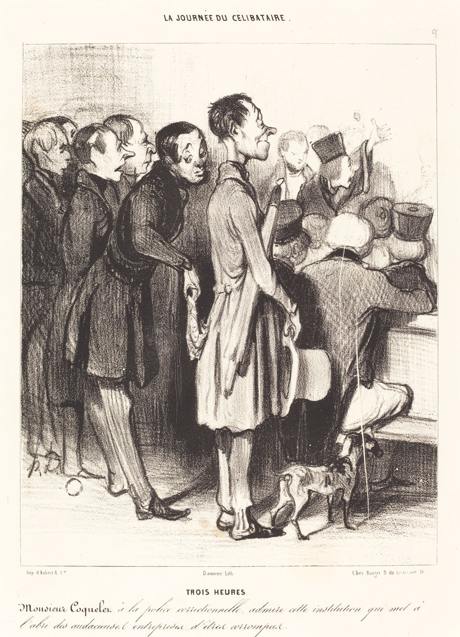 Kolme tuntia tekijältä Honoré Daumier