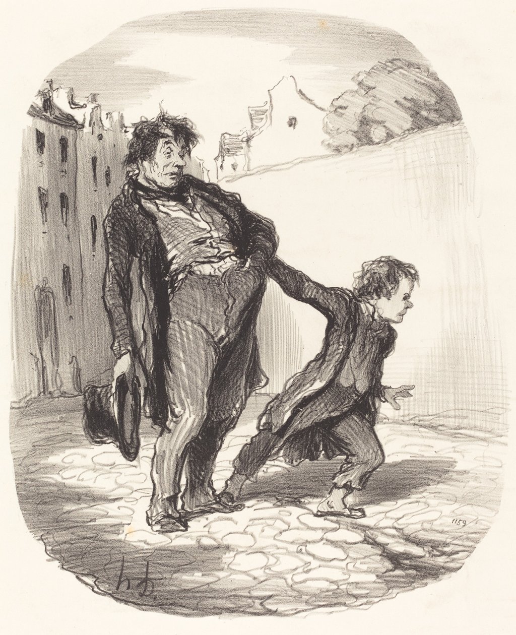 Mallipoika tekijältä Honoré Daumier