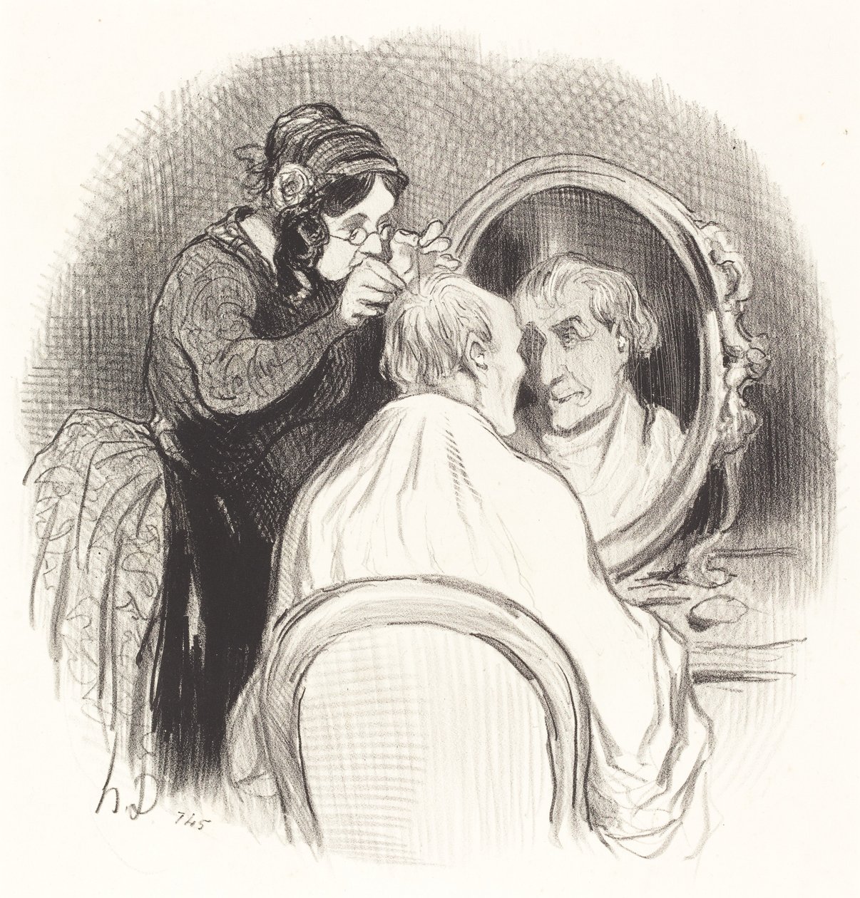 Liian nuori herrasmies tekijältä Honoré Daumier