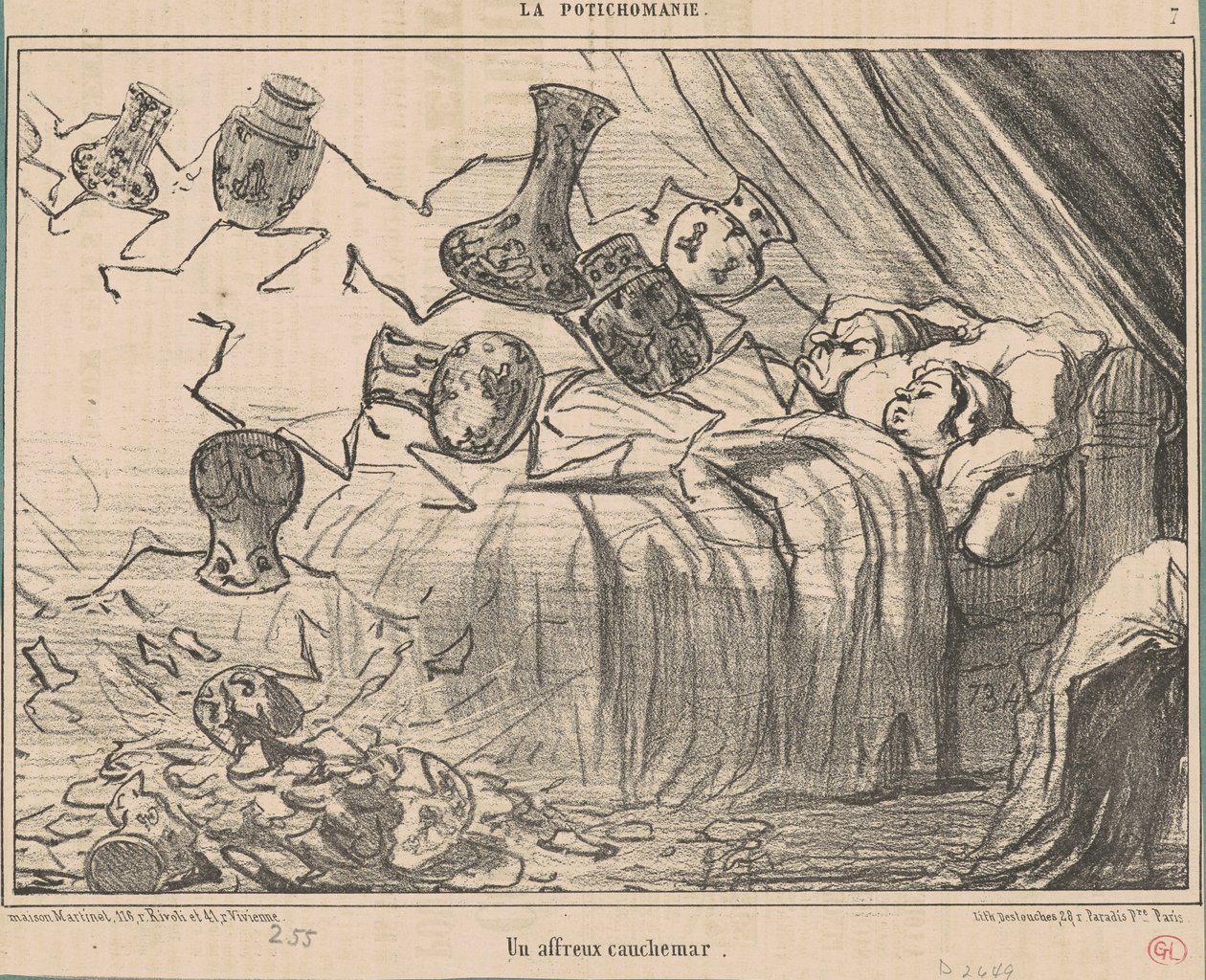 Kauhea painajainen tekijältä Honoré Daumier