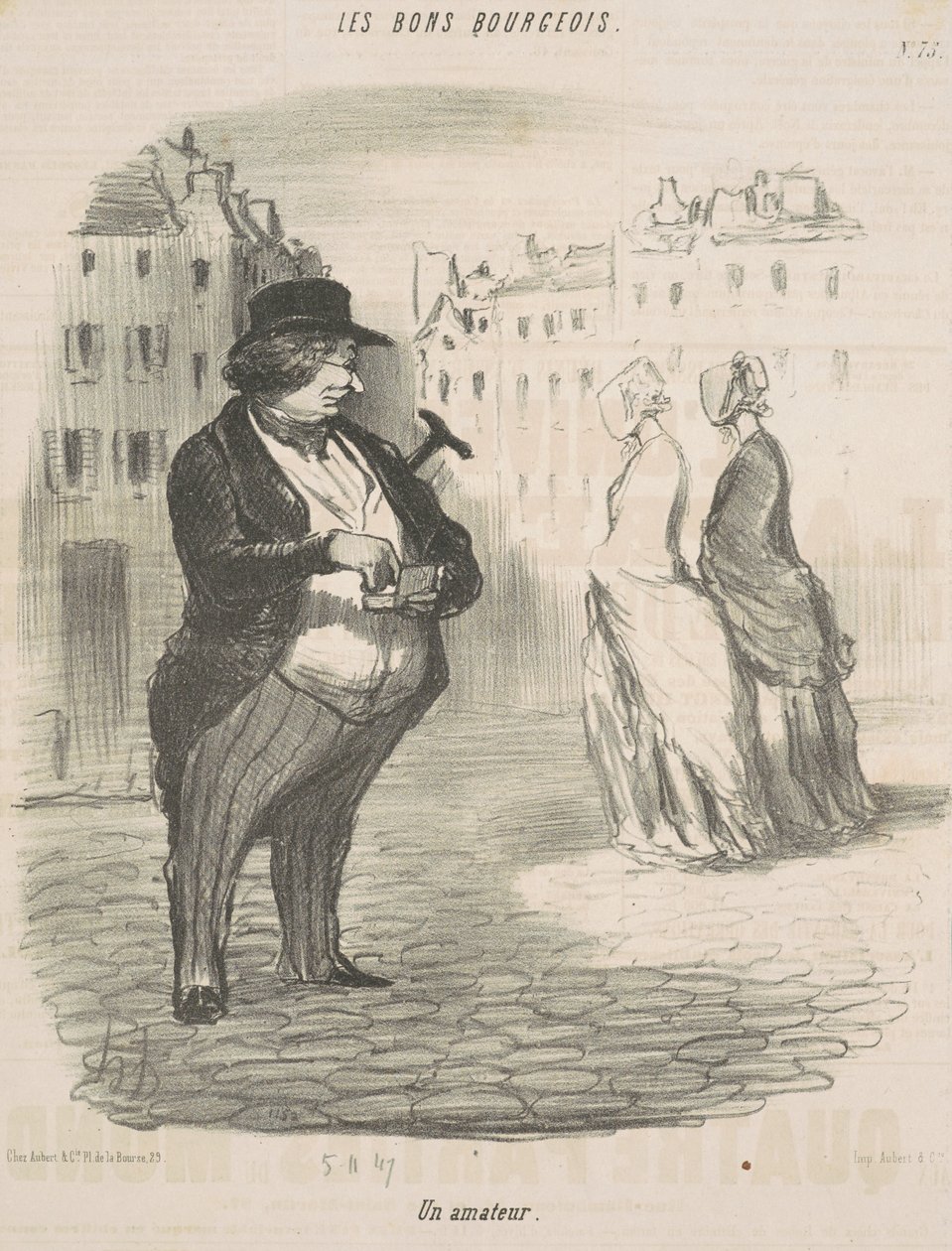 harrastaja tekijältä Honoré Daumier