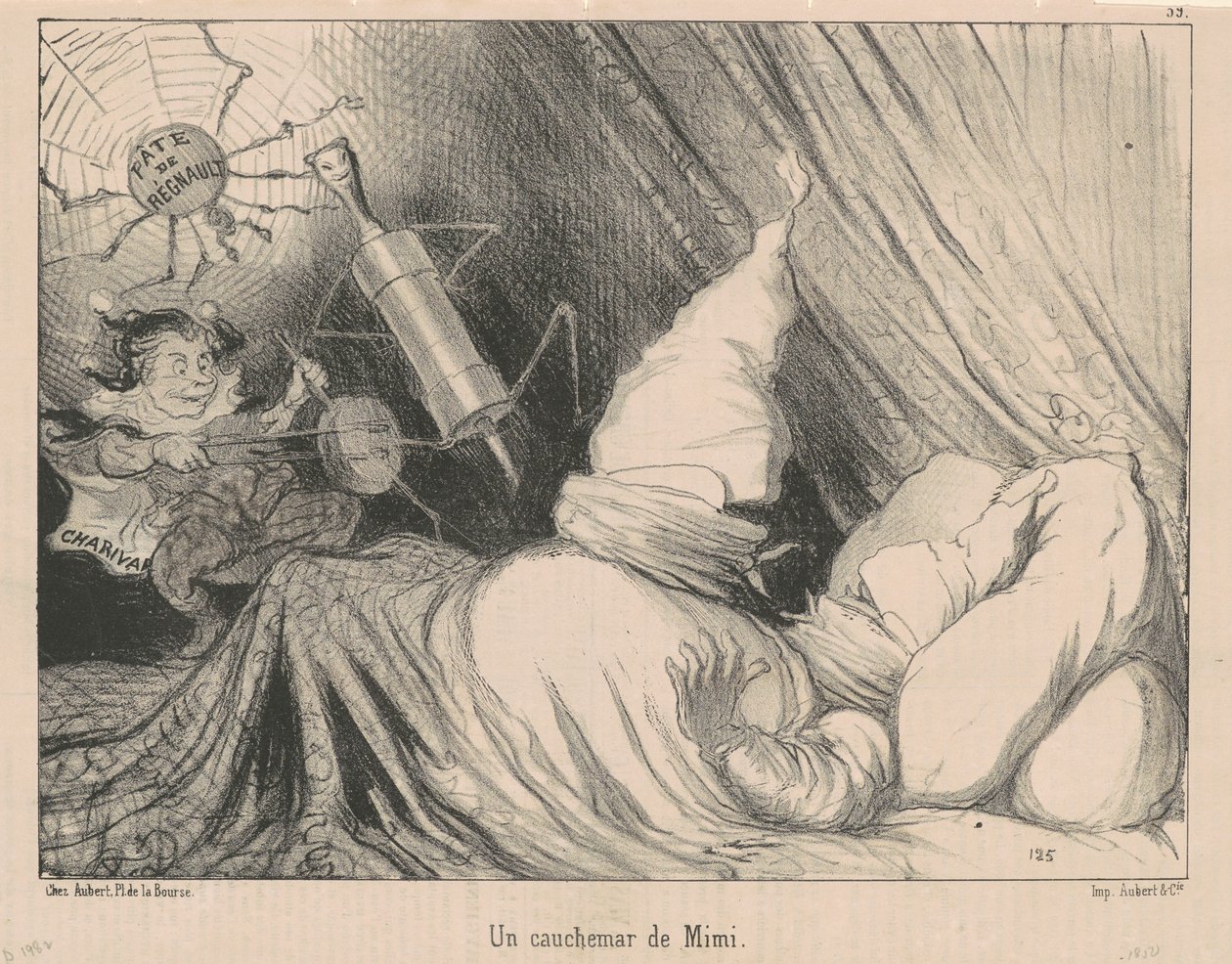 Mimin painajainen tekijältä Honoré Daumier