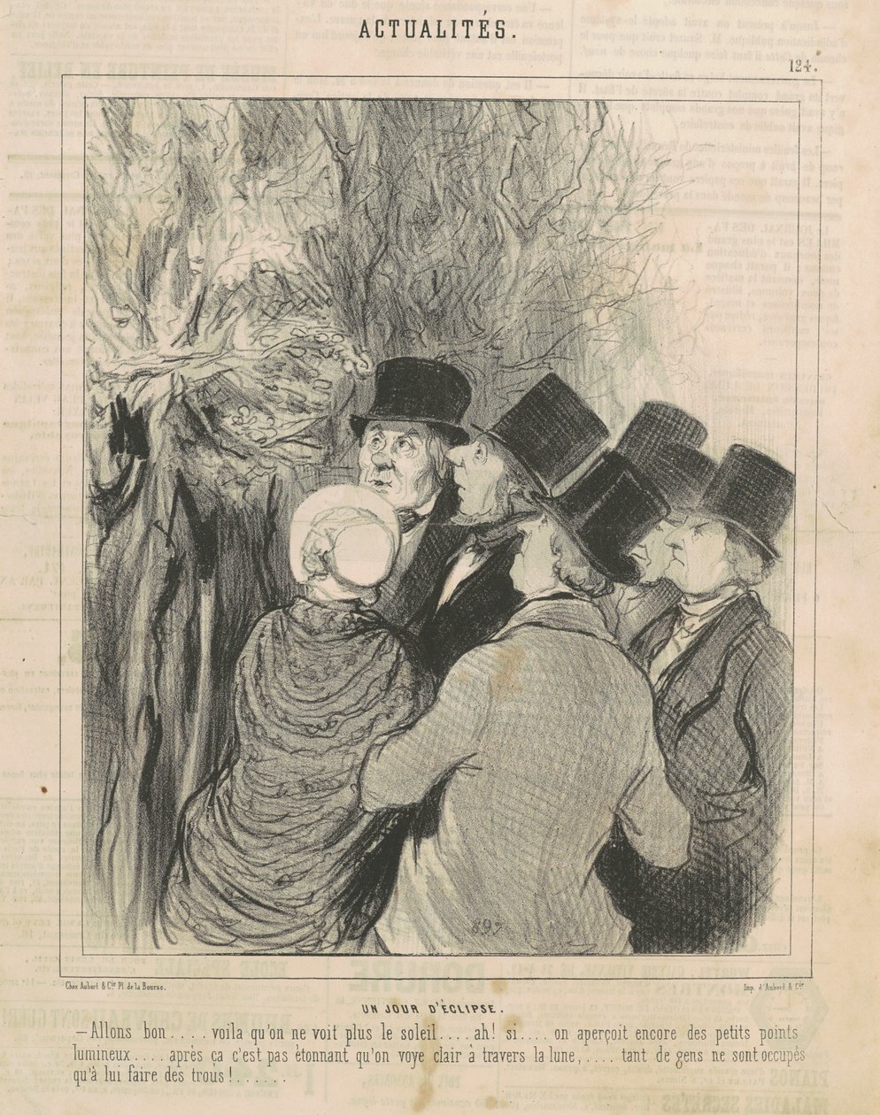 Yhden päivän pimennykset tekijältä Honoré Daumier