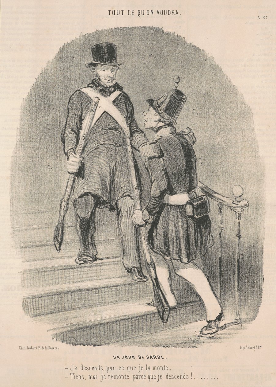 Hoitopäivä tekijältä Honoré Daumier