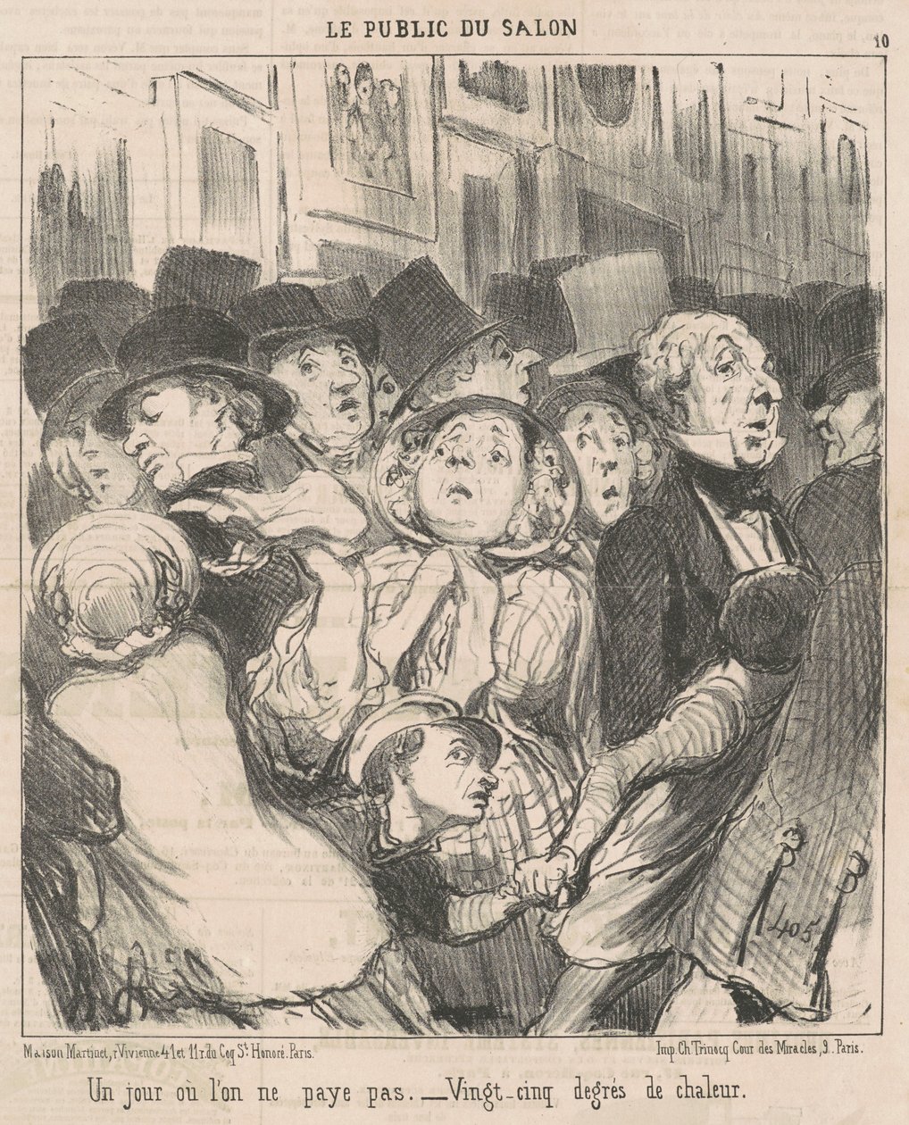 Päivä, jolloin emme maksa tekijältä Honoré Daumier
