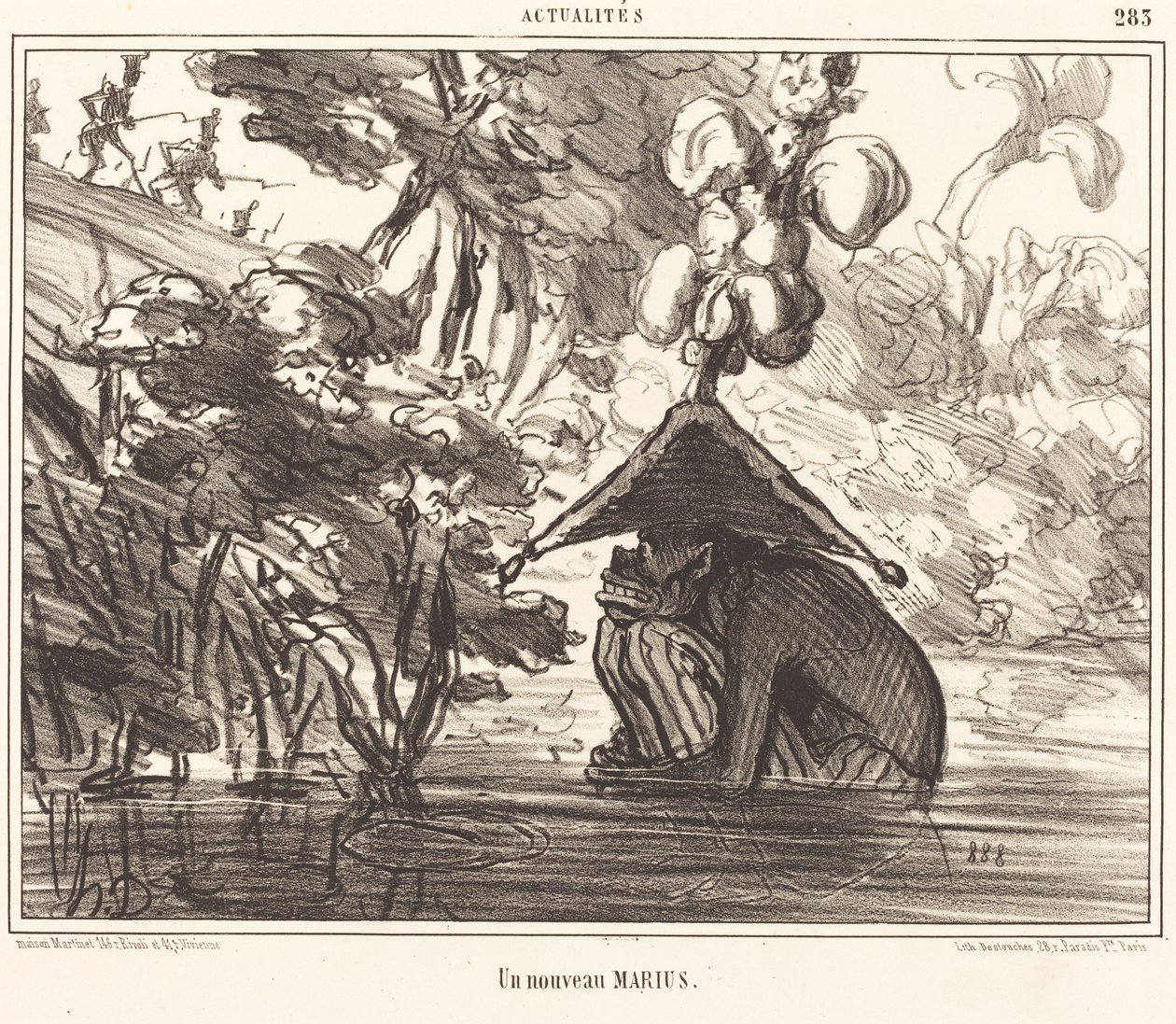 Uusi mies tekijältä Honoré Daumier
