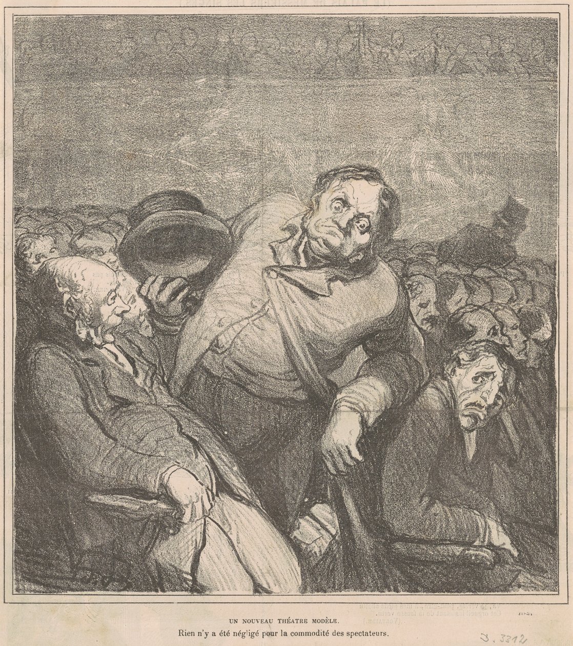 Uuden mallin teatteri tekijältä Honoré Daumier
