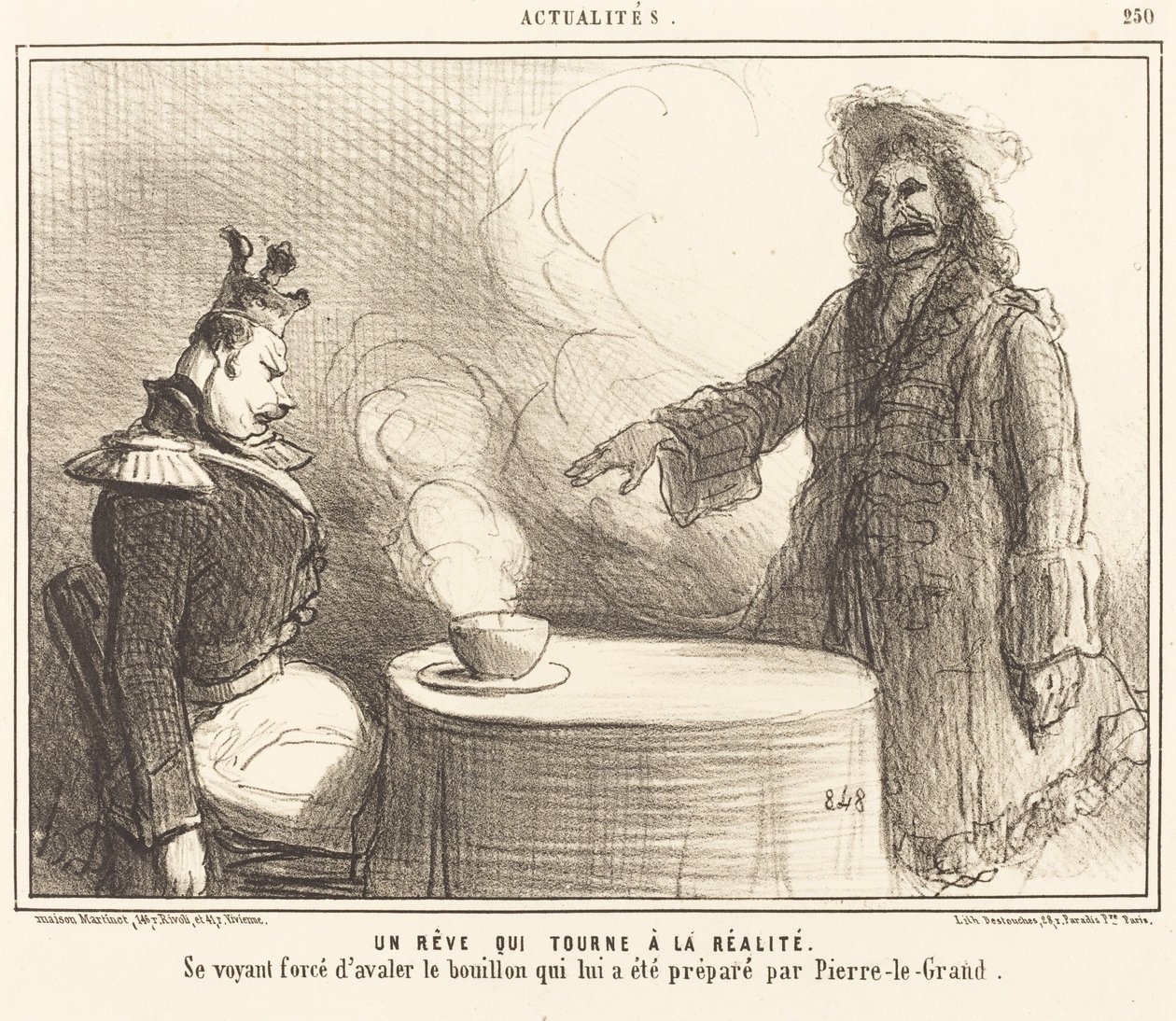Unelma, joka muuttuu todeksi tekijältä Honoré Daumier