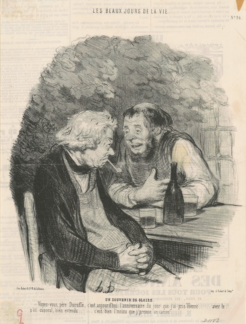 Muisto kunniasta tekijältä Honoré Daumier