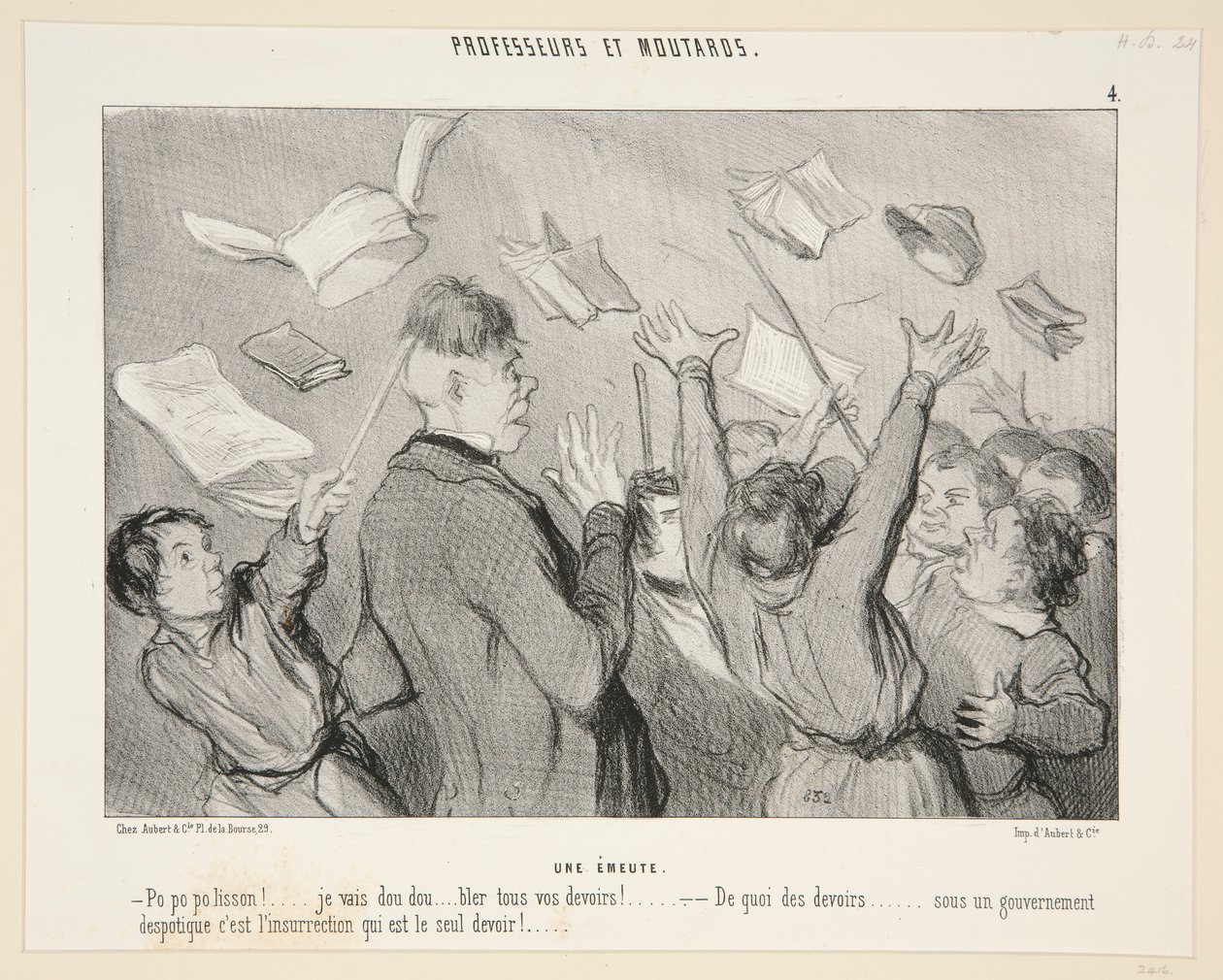 Mellakka; #4 Professorit ja Sinapit tekijältä Honoré Daumier