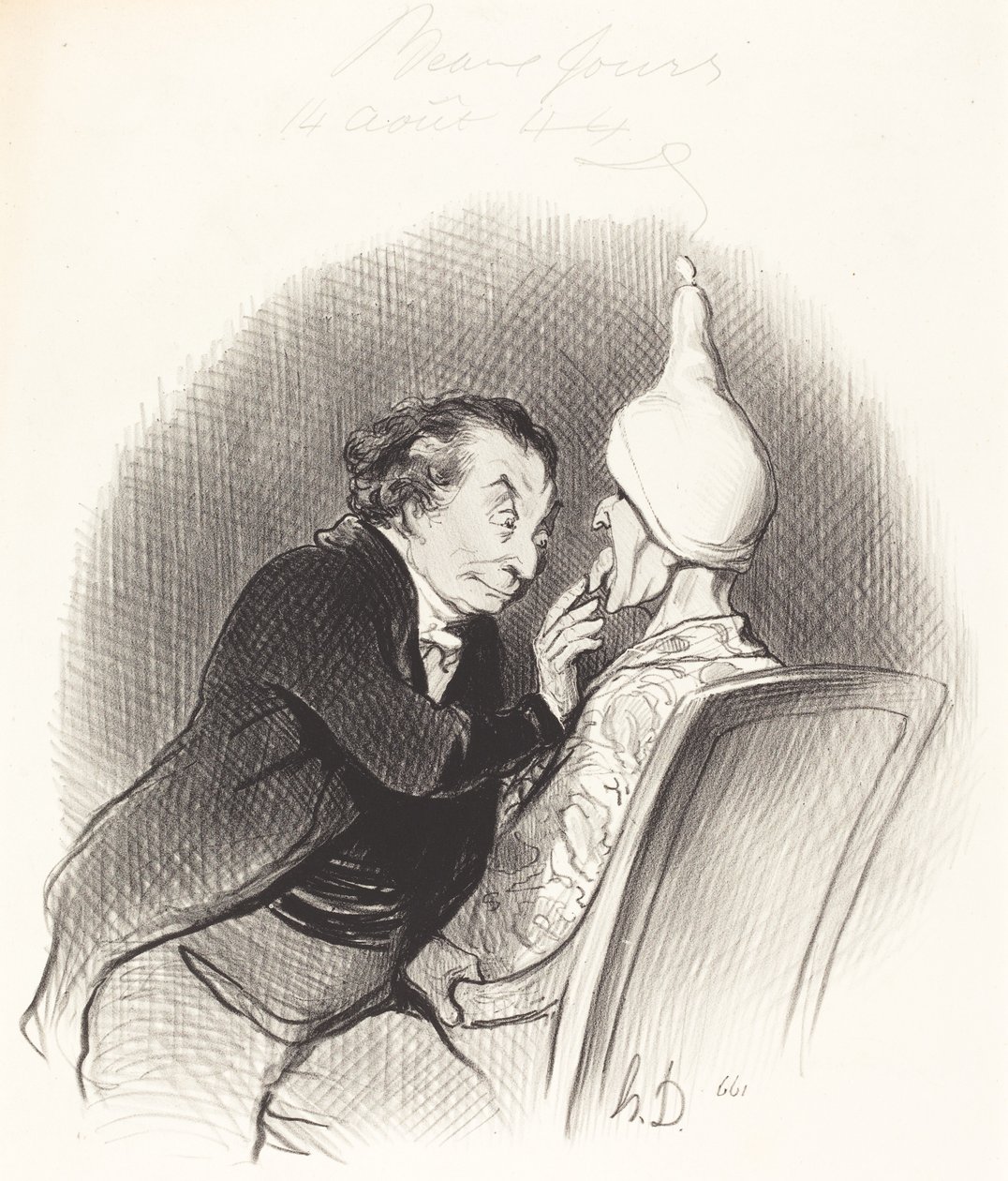 Onnellinen löytö tekijältä Honoré Daumier