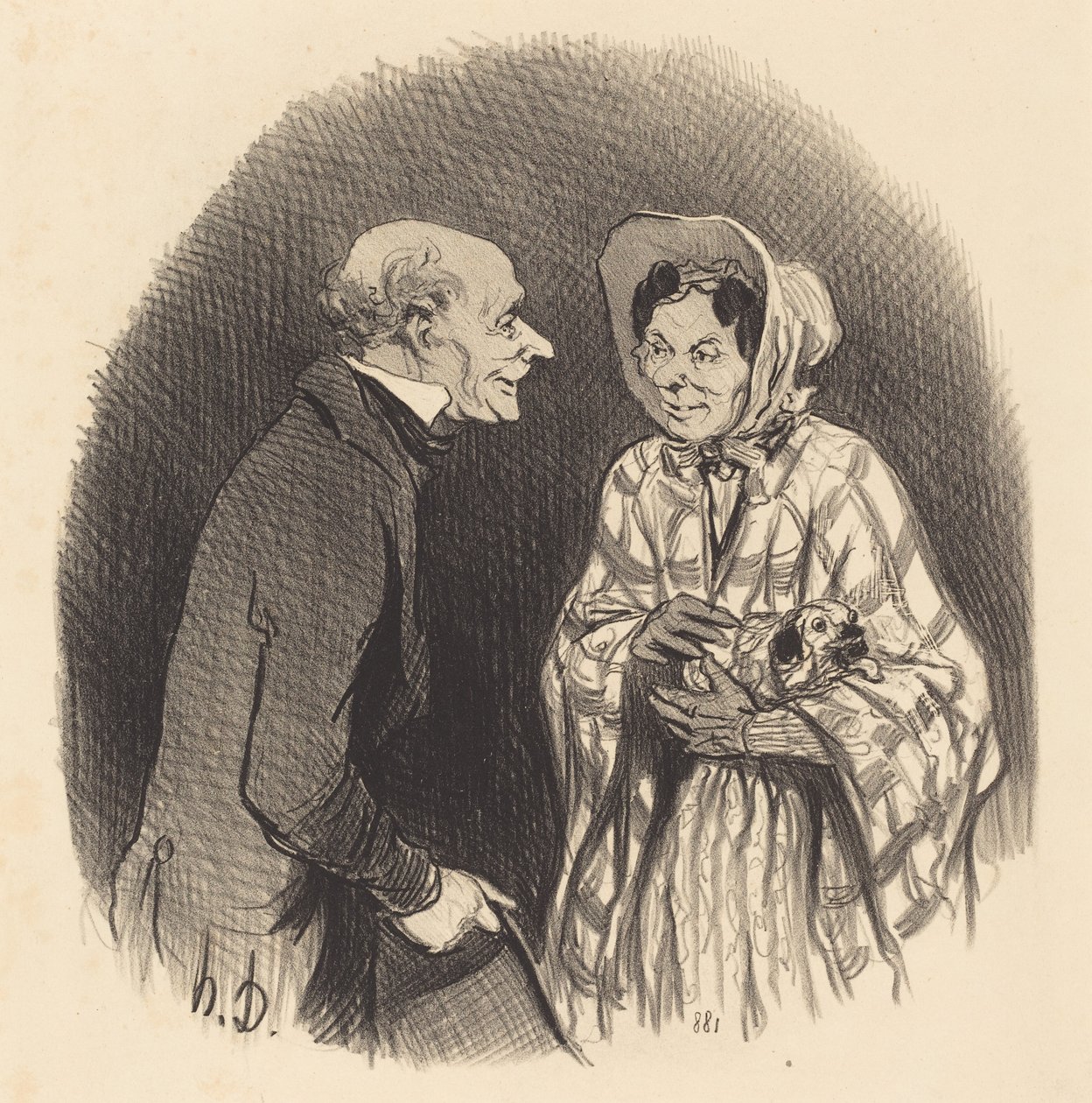 Uusi tuttavuus tekijältä Honoré Daumier