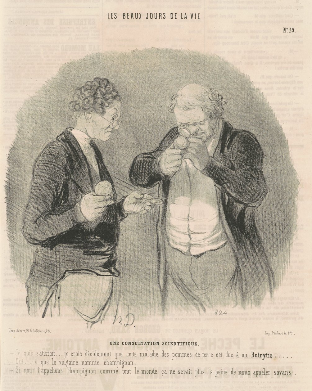 Tieteellinen konsultaatio tekijältä Honoré Daumier