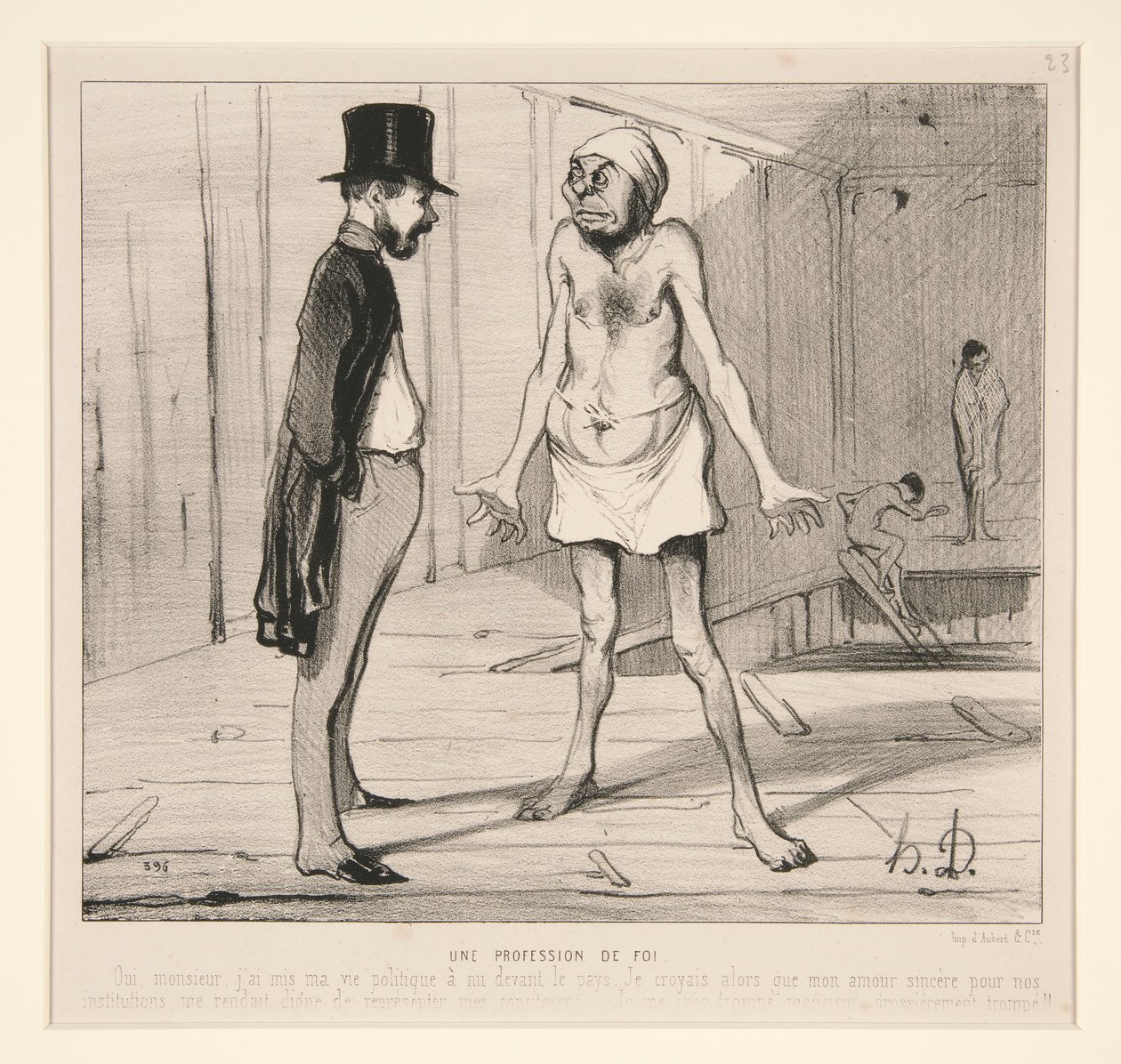 Ammatti fo tekijältä Honoré Daumier