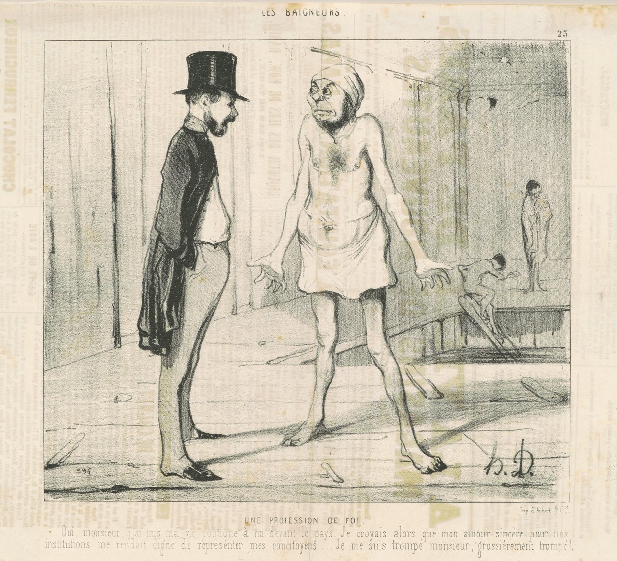 Uskon tunnustus tekijältä Honoré Daumier