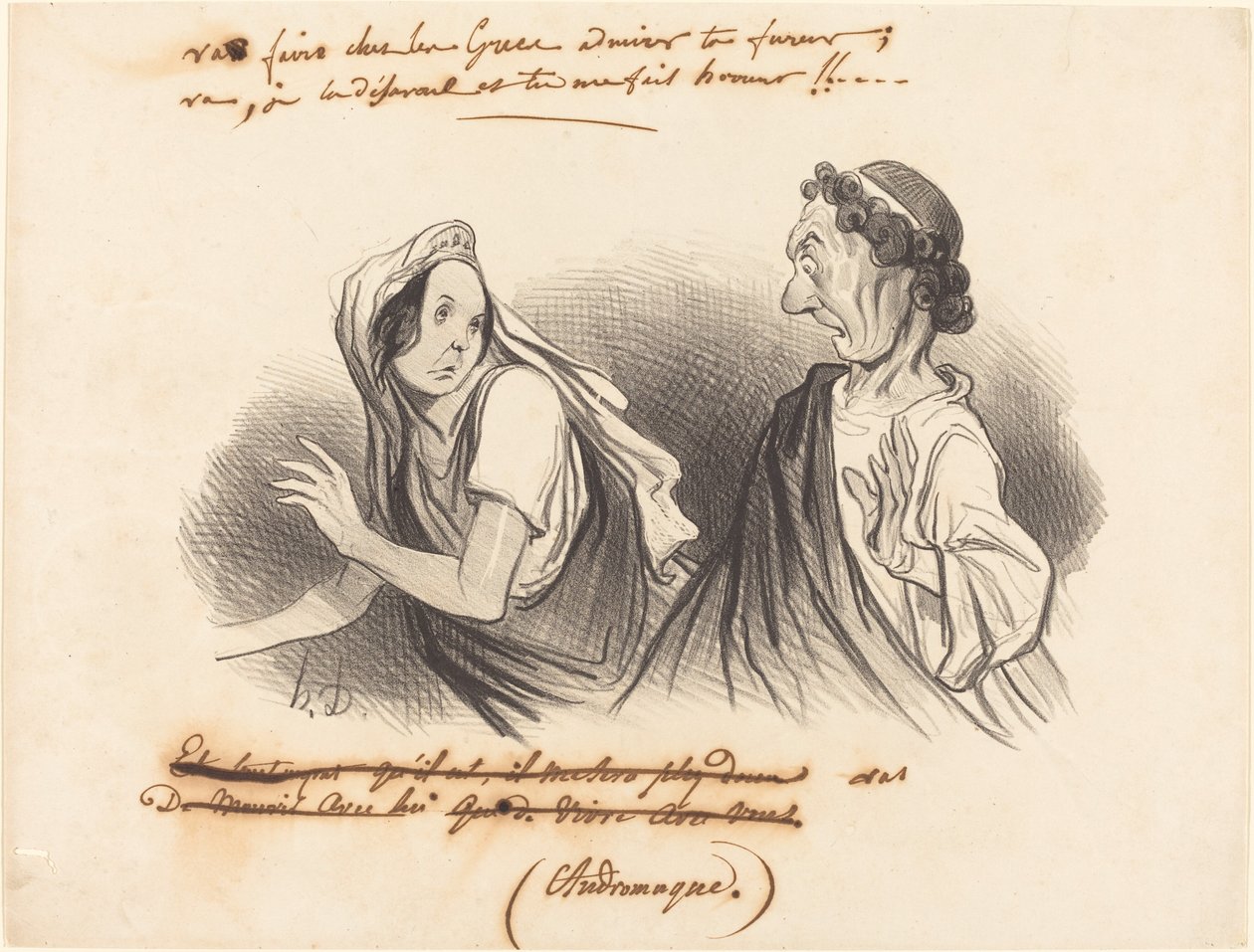 Mene... ihaile raivoasi... tekijältä Honoré Daumier