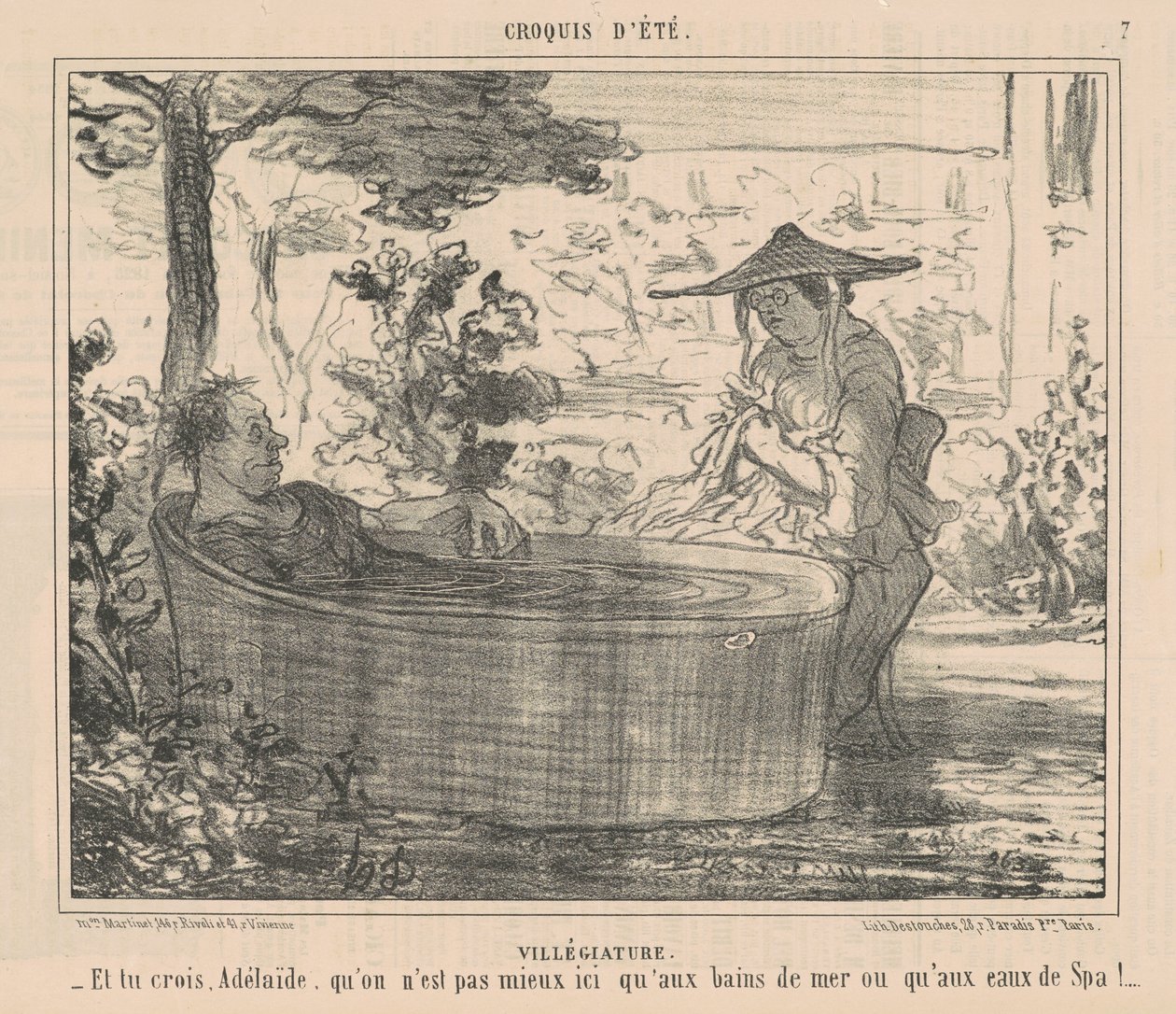 Lomakeskus tekijältä Honoré Daumier